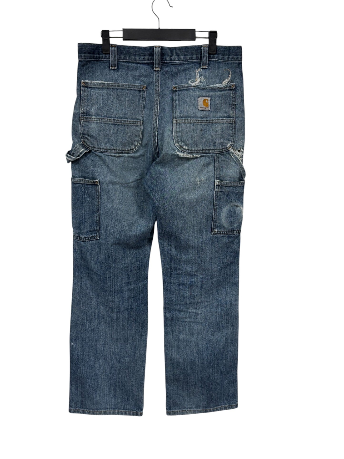 Carhartt Denim Double Knee Carpenter Jeans Size 32x30