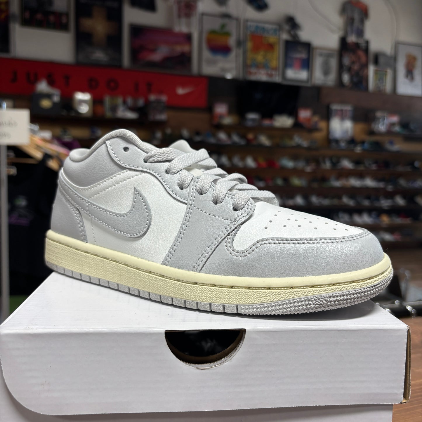 Jordan 1 Low 'Coconut Milk Neutral Grey' Size 6.5W/5Y