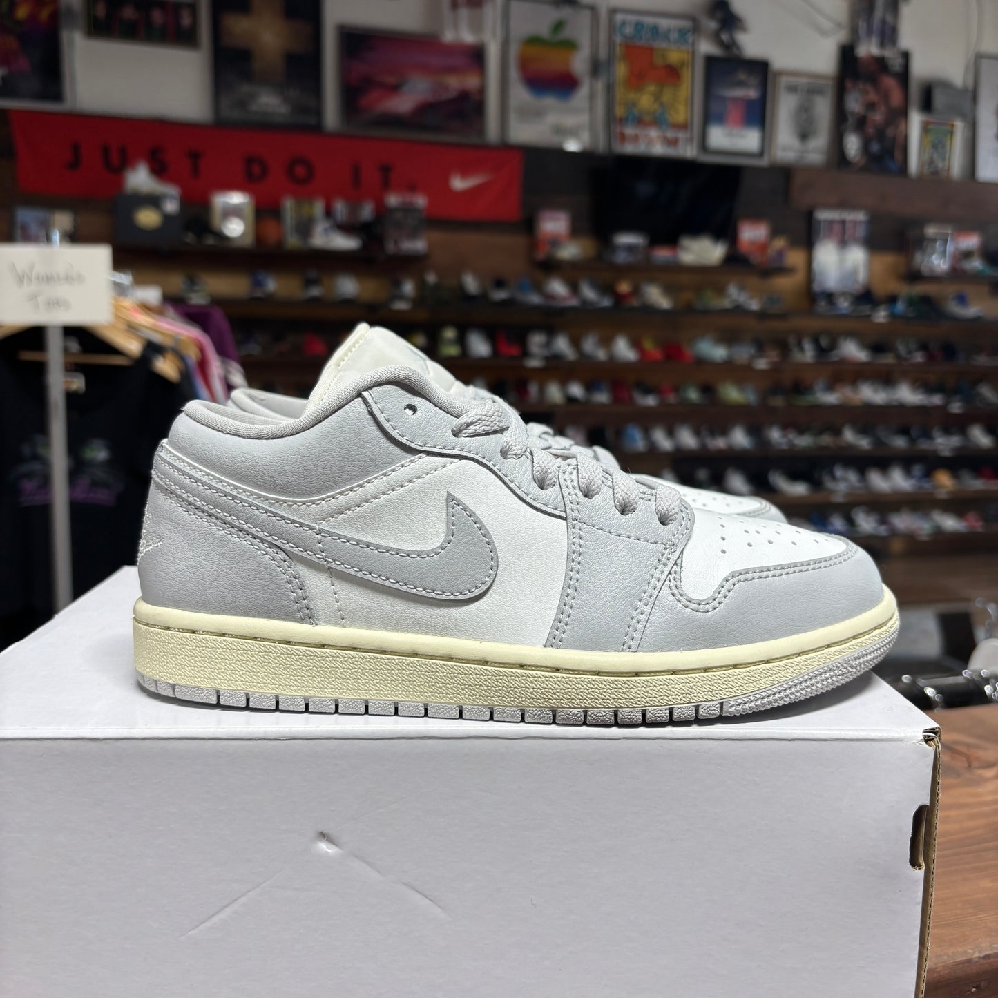 Jordan 1 Low 'Coconut Milk Neutral Grey' Size 6.5W/5Y