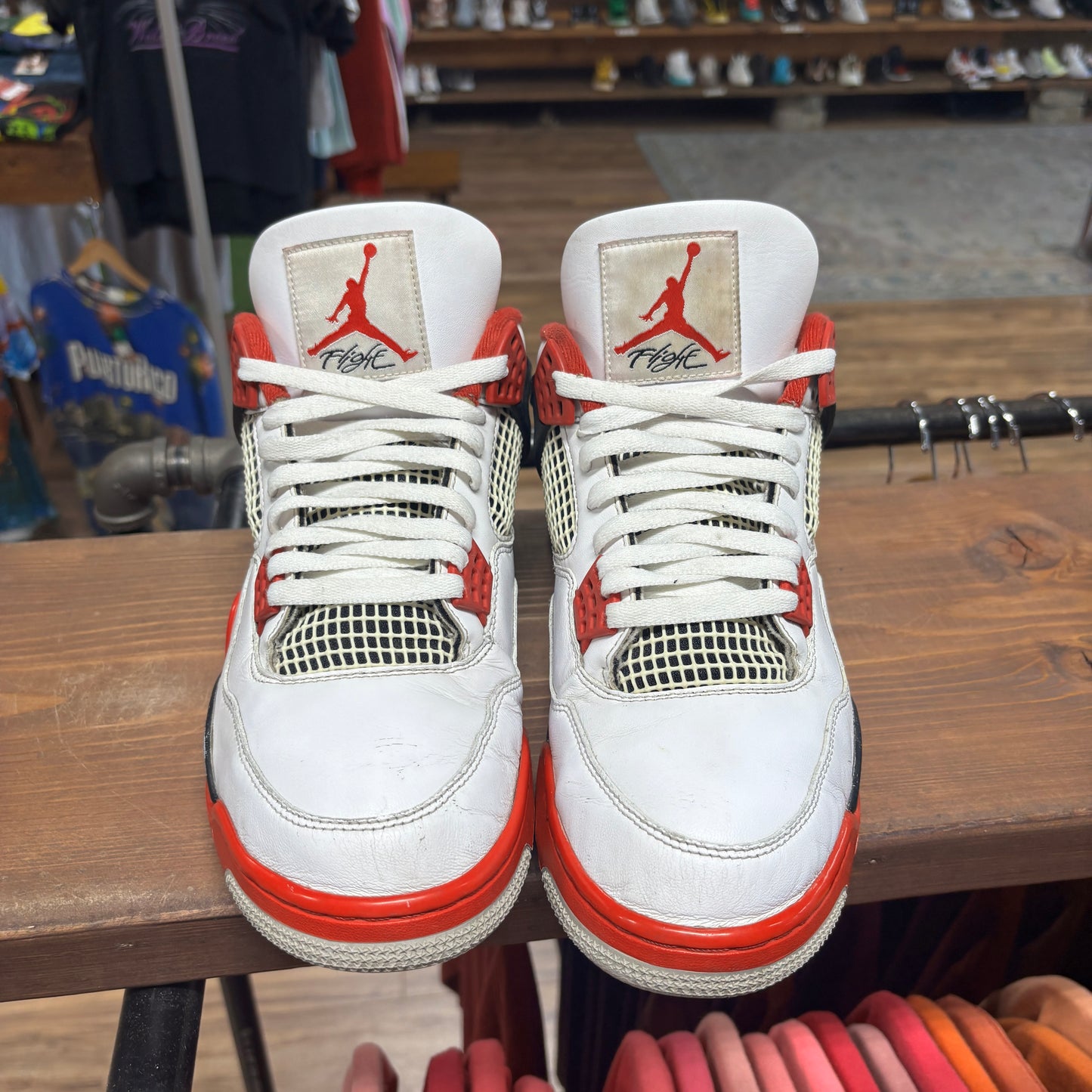 Jordan 4 'Fire Red' Size 12