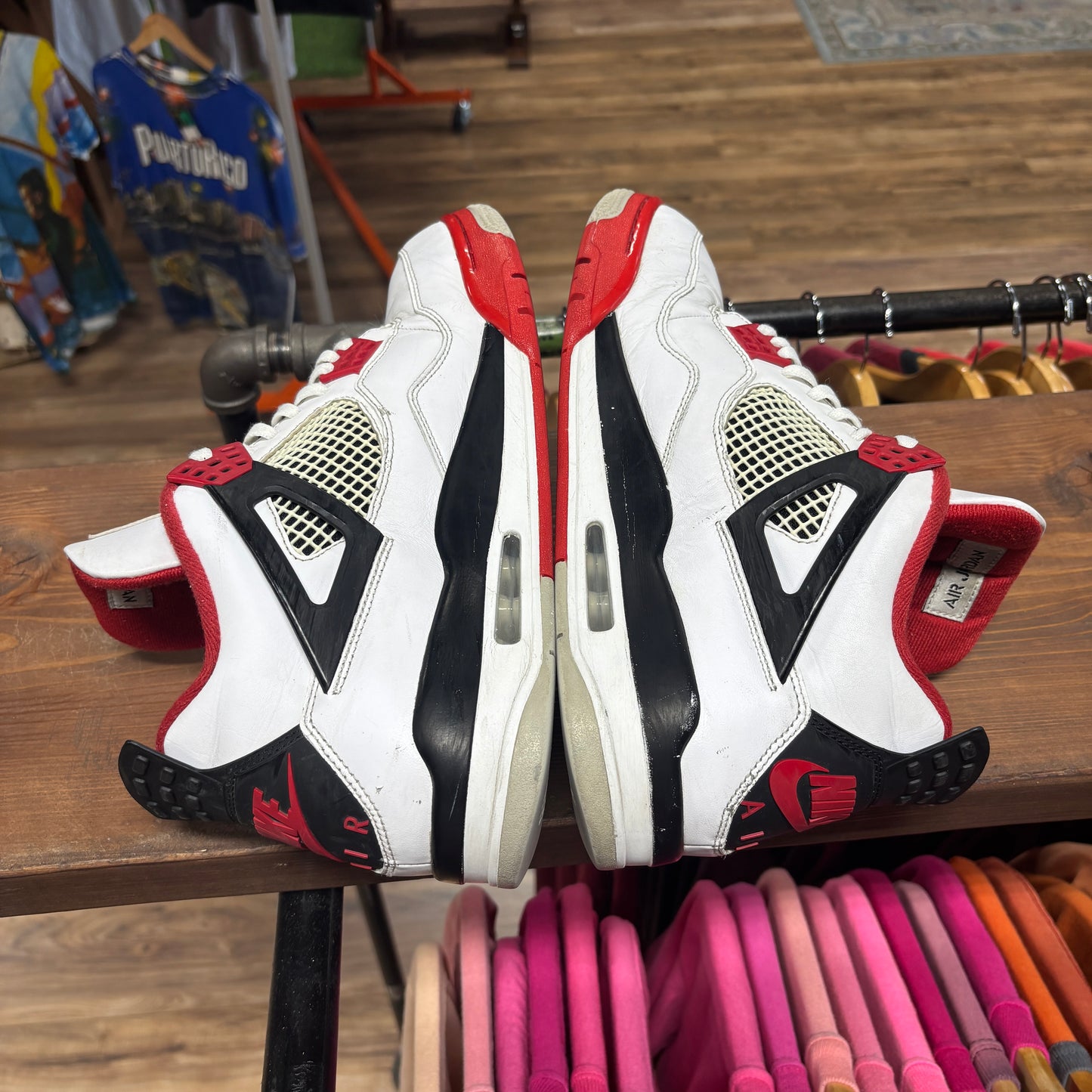 Jordan 4 'Fire Red' Size 12