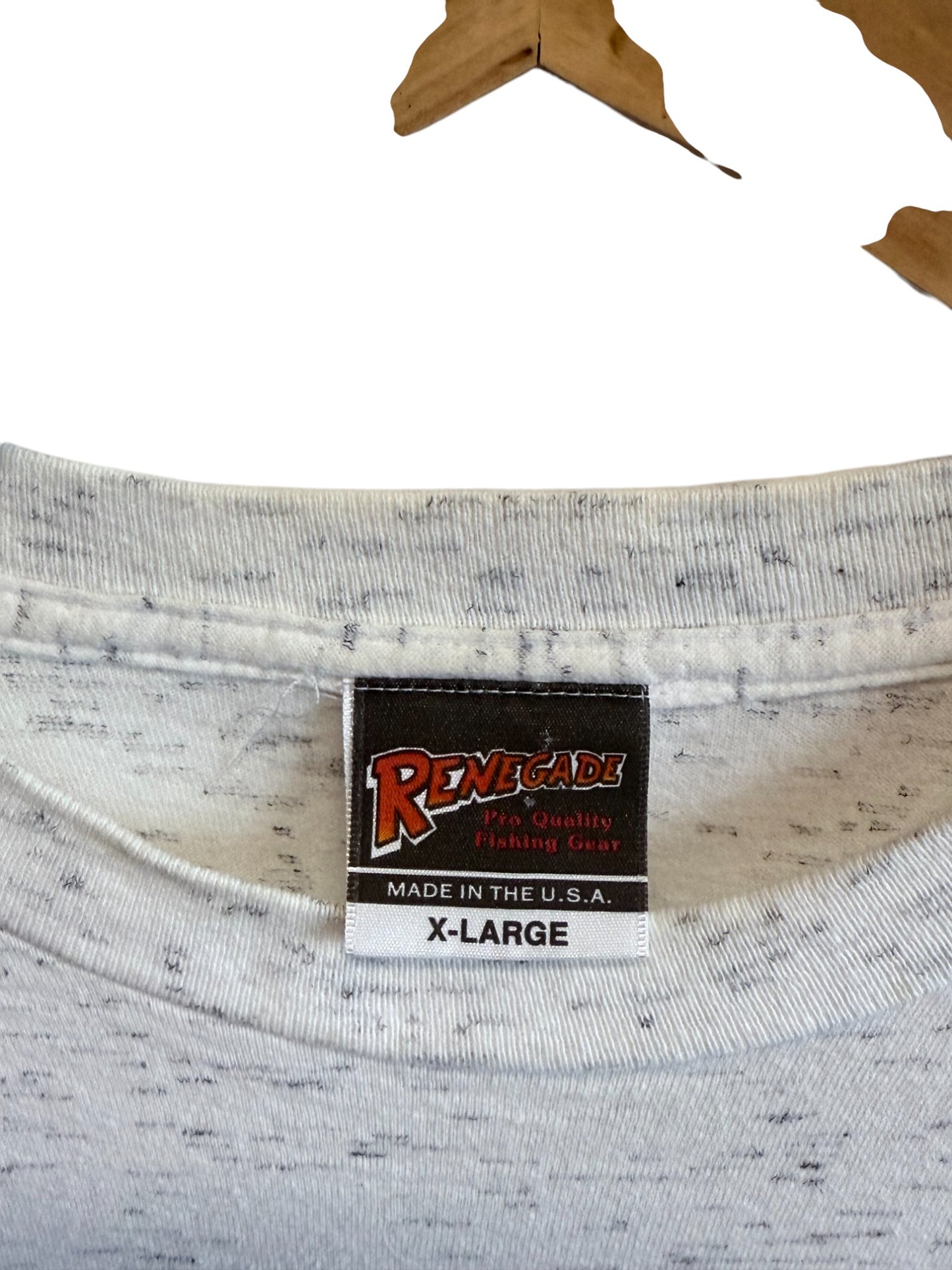 Vintage 90's Renegade Fishing Lures Nature Graphic Tee Size XL