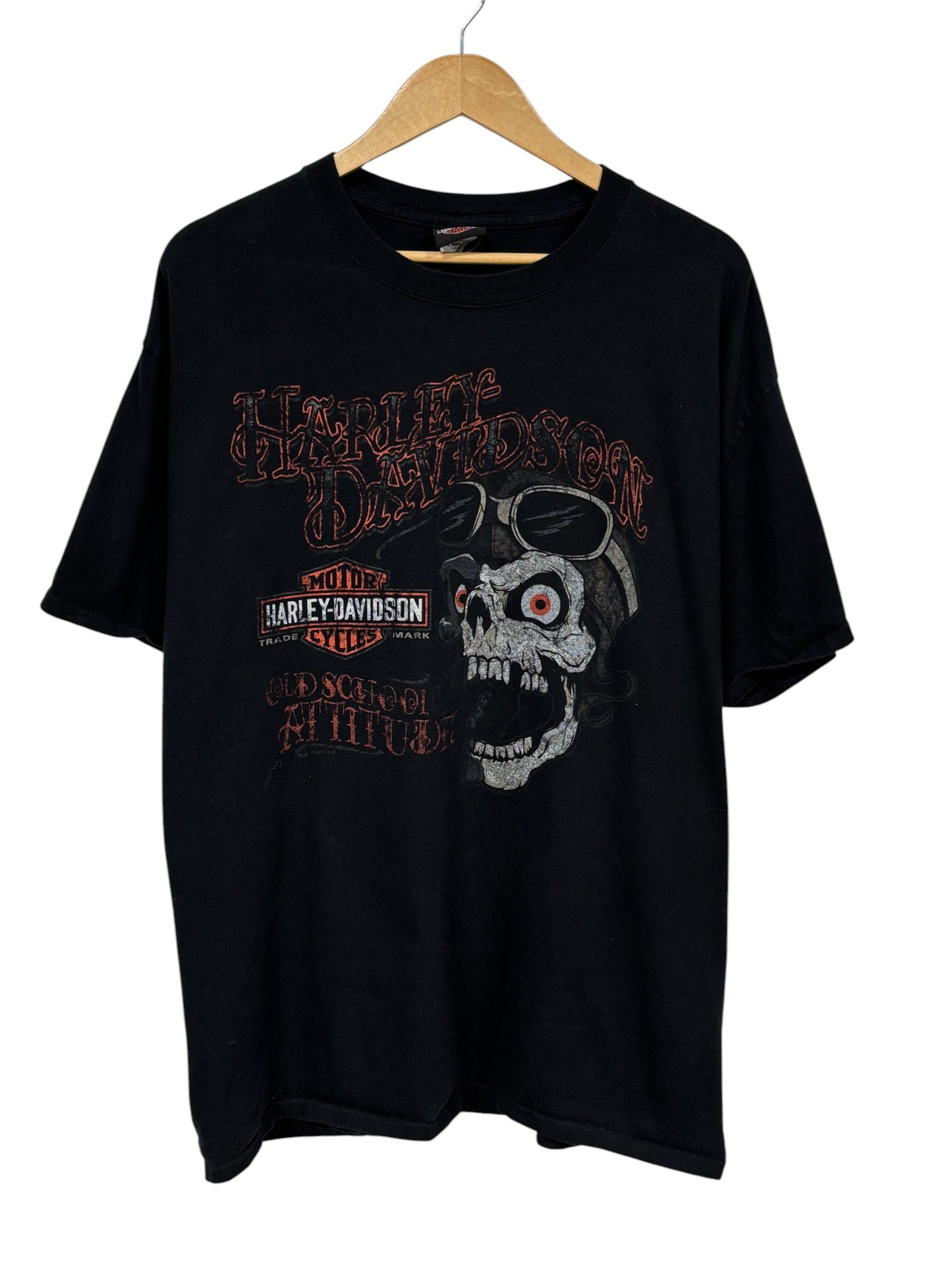 Harley Davidson Grand Cayman Biker Graphic Tee Size XL