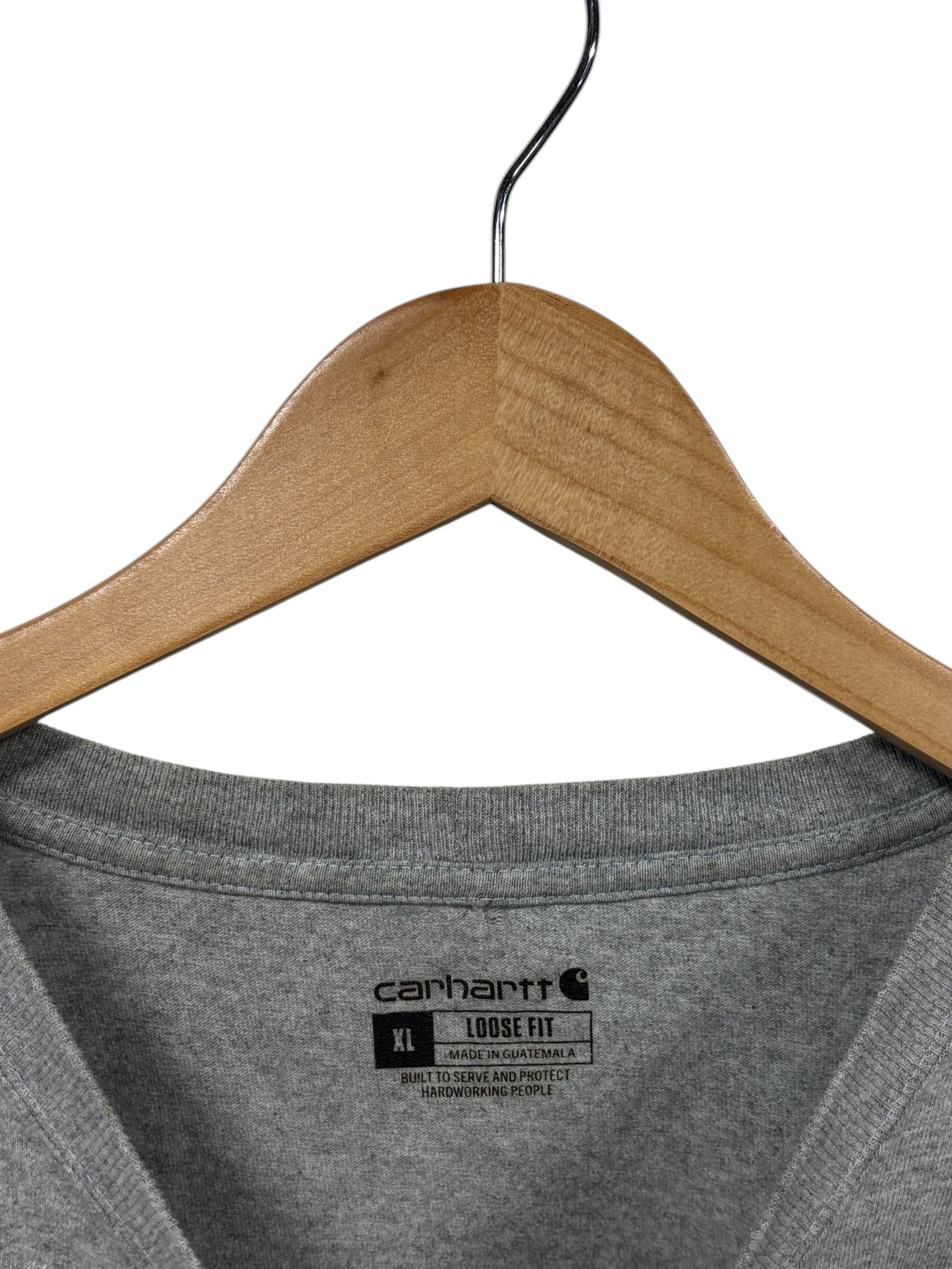 Carhartt Grey Pocket Tee Size XL