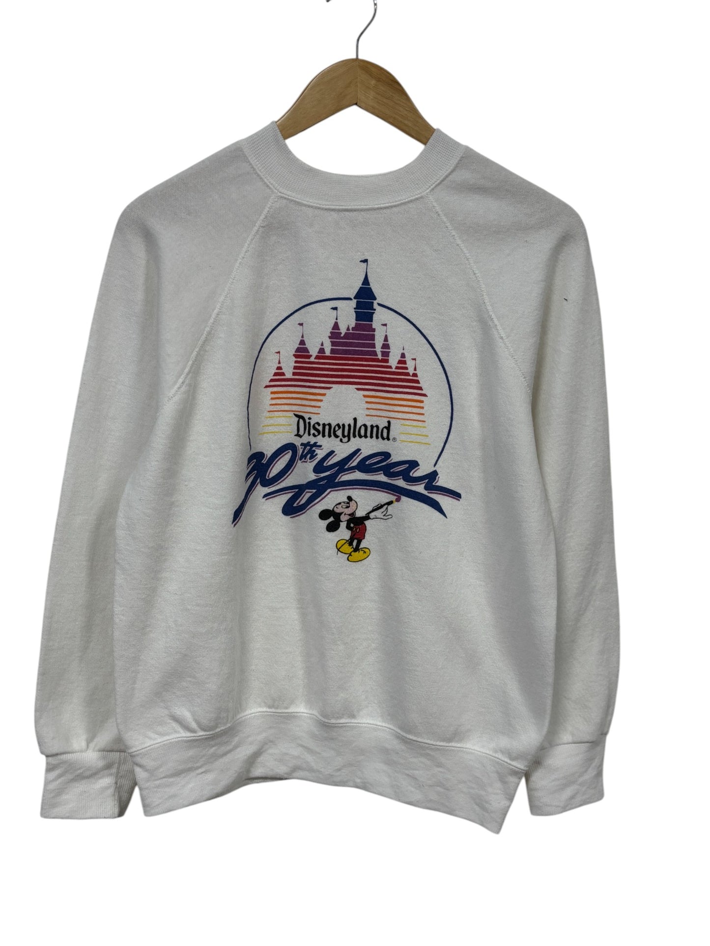 Vintage Disneyland 30th Year Anniversary Crewneck Sweater Size Medium