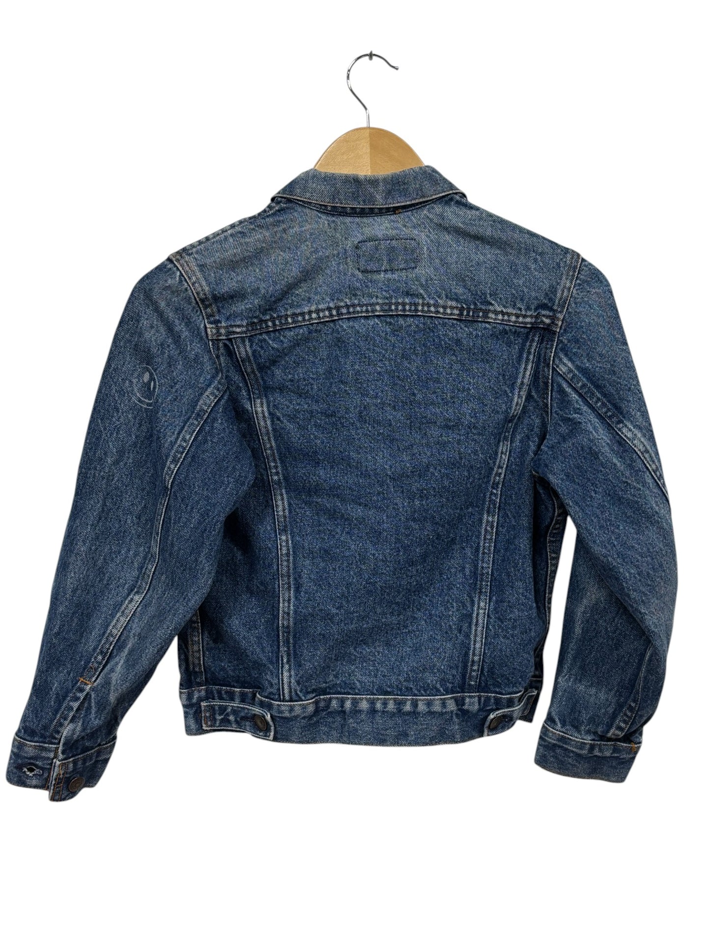 Vintage 80's Women's Levi's Denim Trucker Jacket Size Small