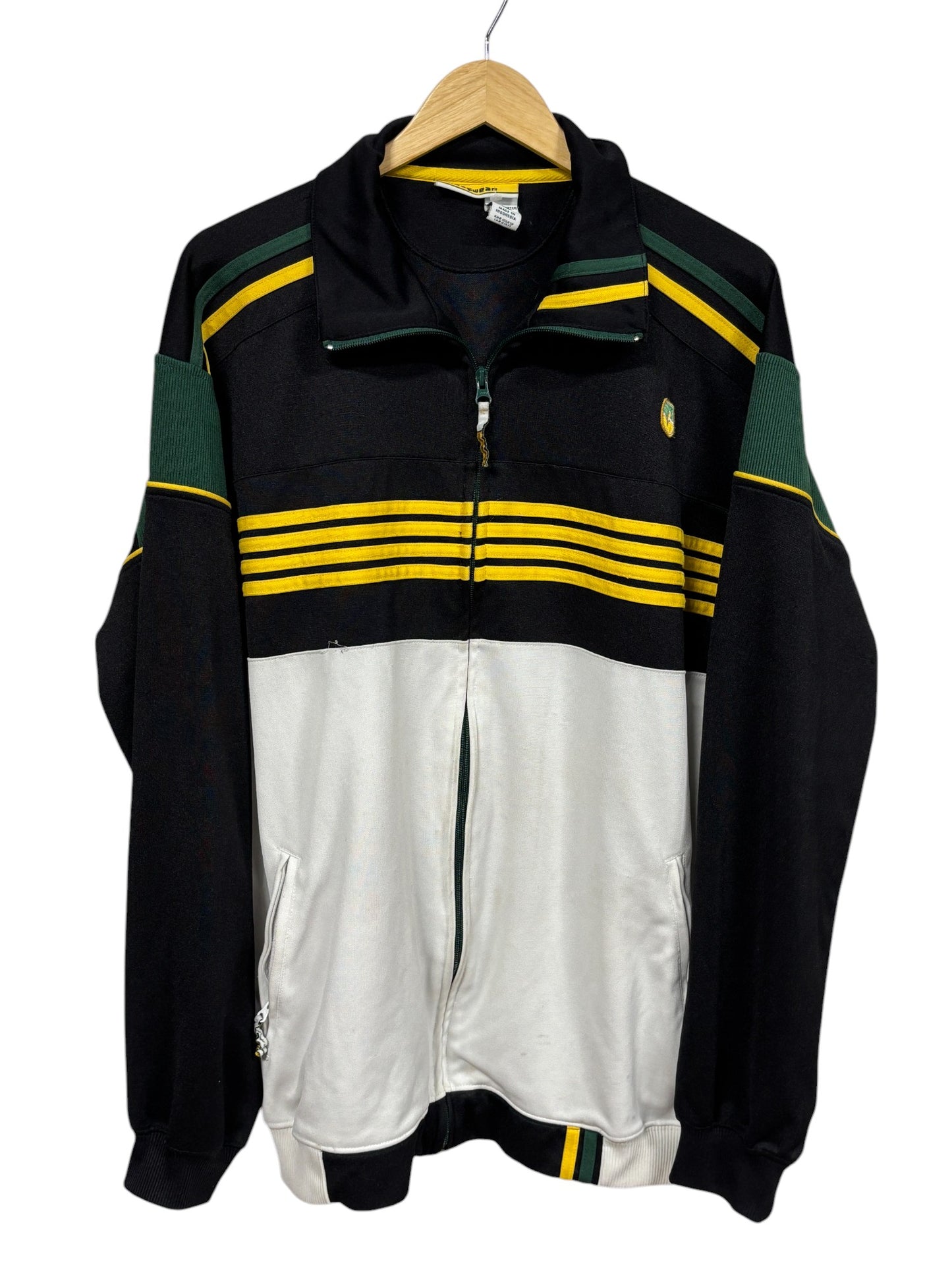 Vintage Y2K Rocawear Striped Zip Up Track Jacket Size XL