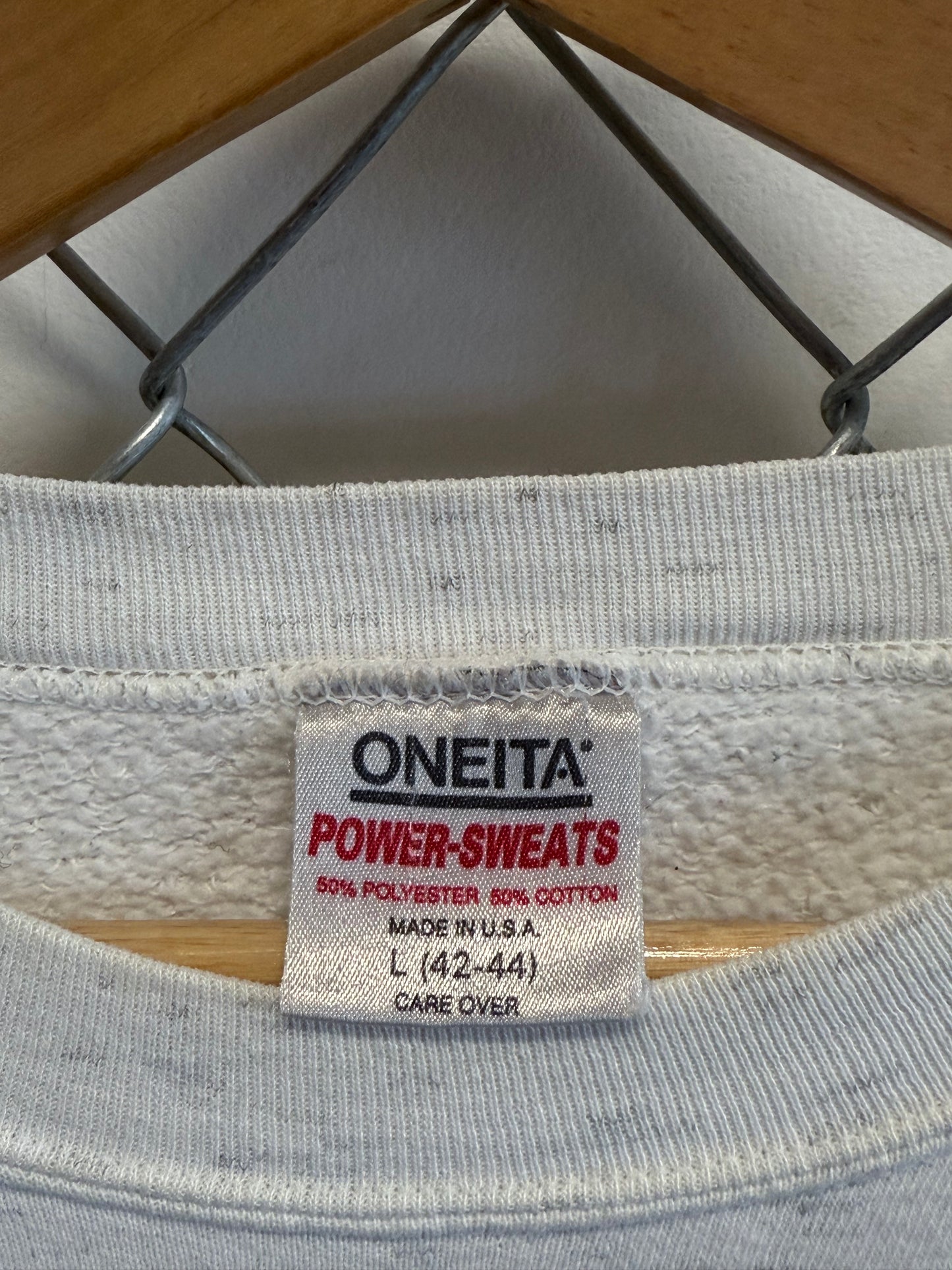 Vintage 90's Yellowstone National Park Moose Cartoon Sweater Size Large