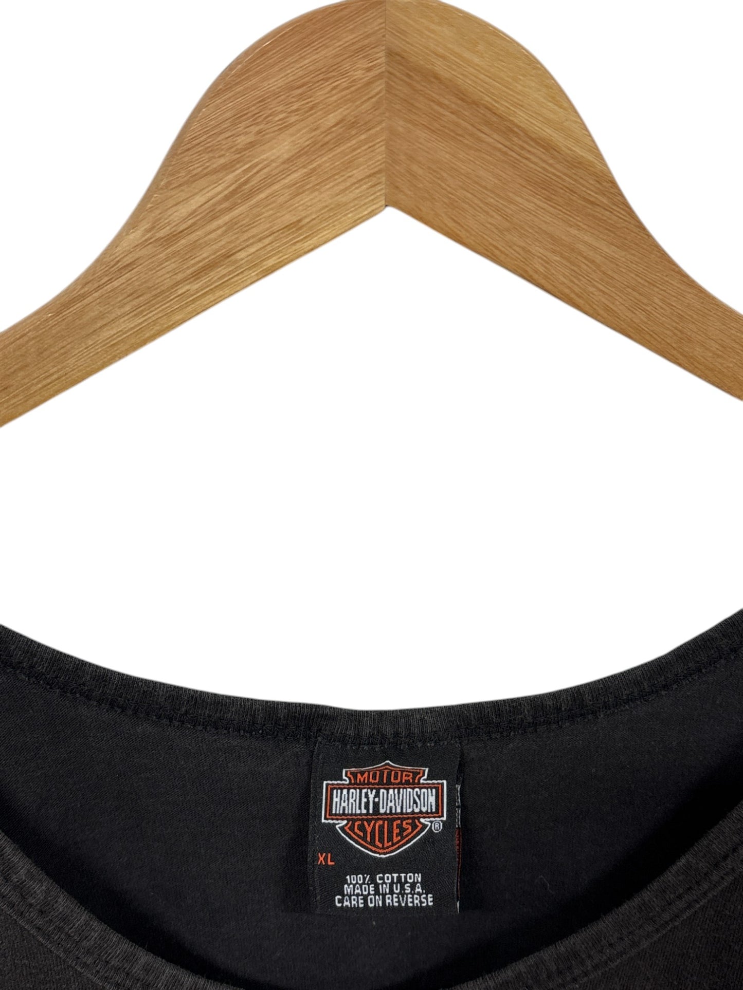 Vintage 00's Harley Davidson Chicago Biker Graphic Tank Top Size XL