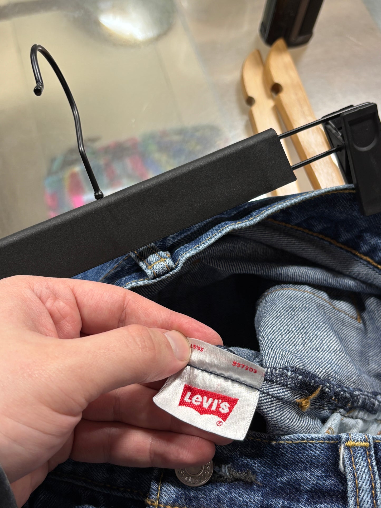 Vintage Levi's 501 Denim Jeans Size 34x31