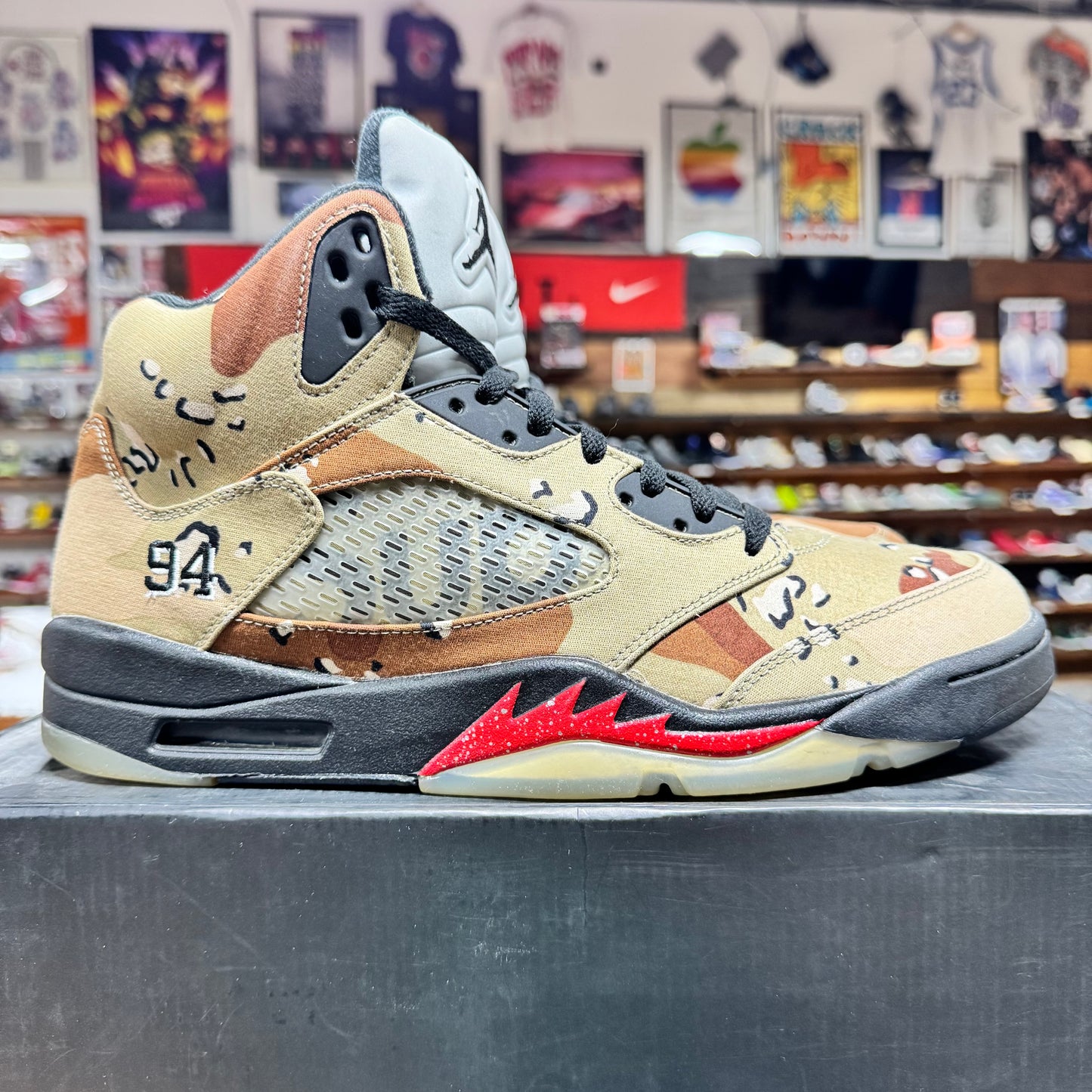 Jordan 5 'Supreme Desert Camo' Size 12