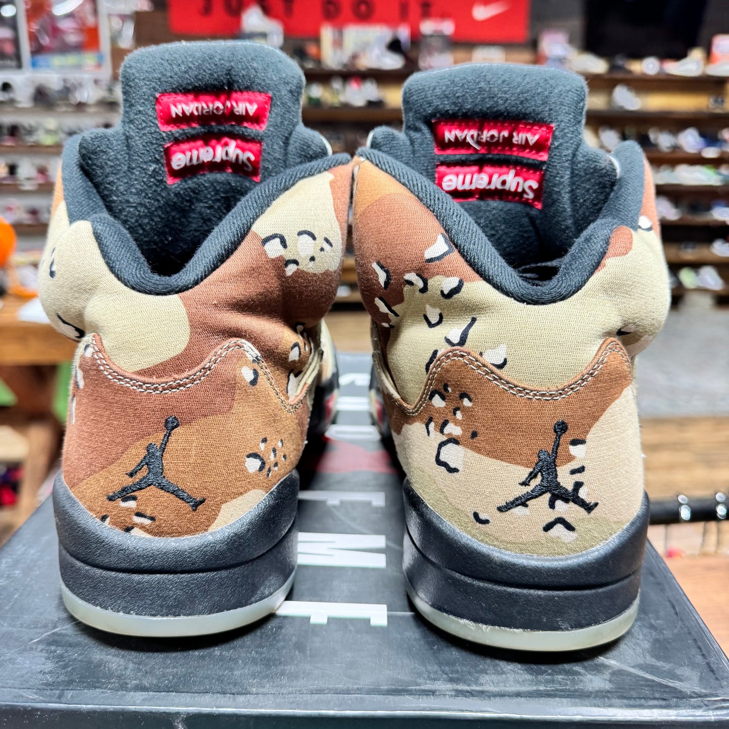 Jordan 5 'Supreme Desert Camo' Size 12