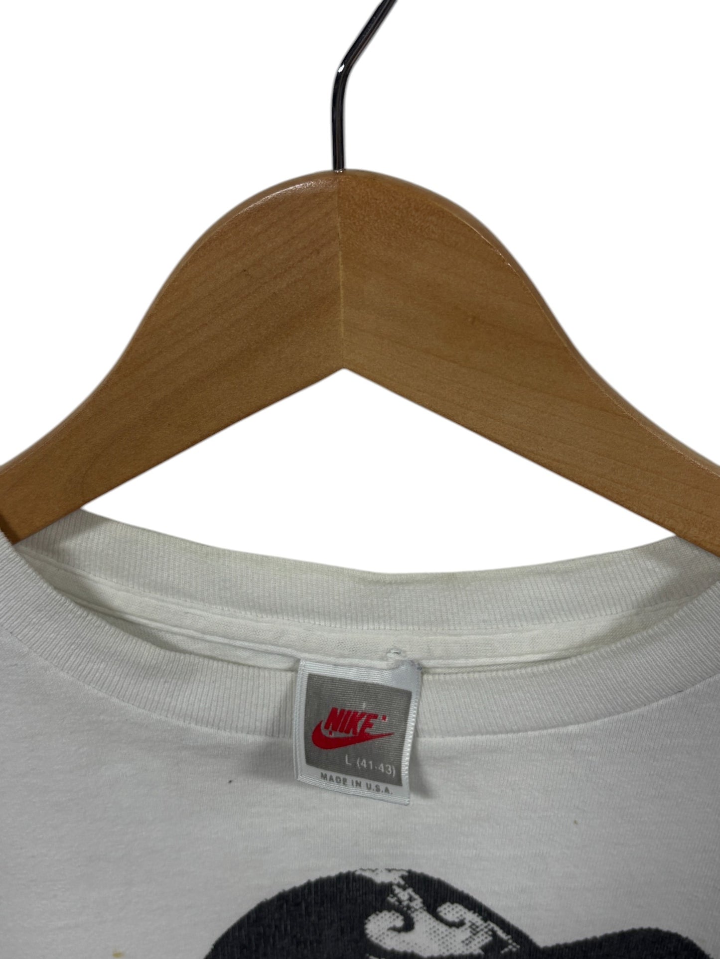 Vintage 90's Nike Bo Jackson Dont Know Diddley Graphic Tee Size Large