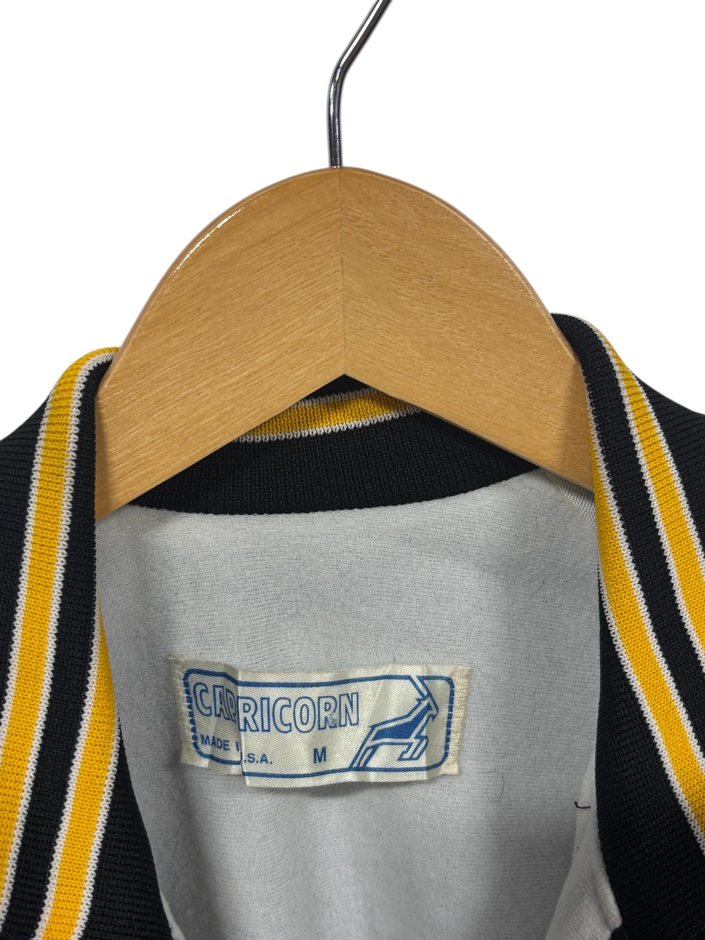Vintage Eastern Montana College Satin Bomber Jacket Size Medium