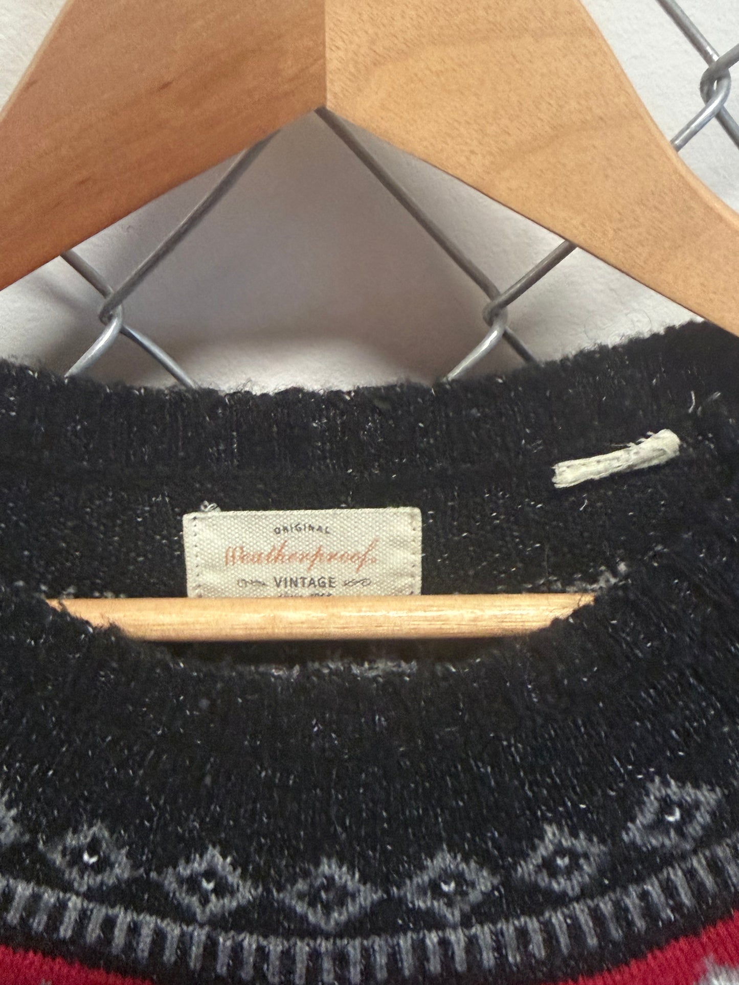 Vintage Acrylic Wool Sweater Size S/M