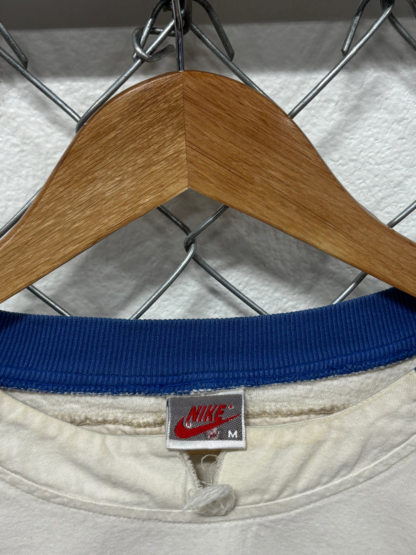 Vintage 80's Nike Chicago Cubs Baseball Long Sleeve Shirt Size Medium