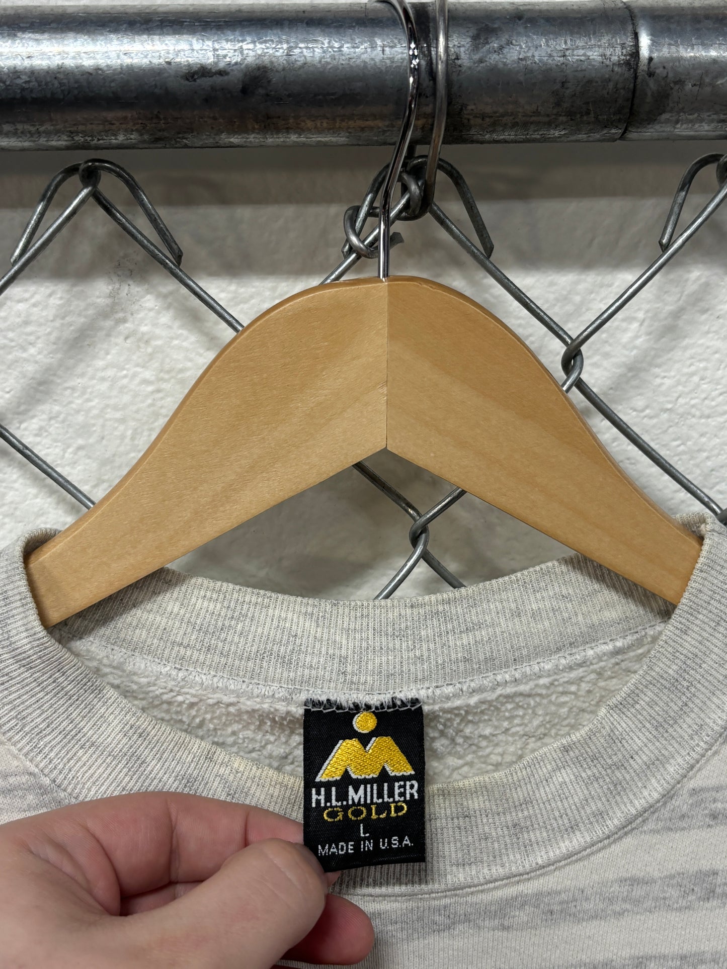 Vintage 90's Las Vegas Striped Crewneck Sweater Size Large