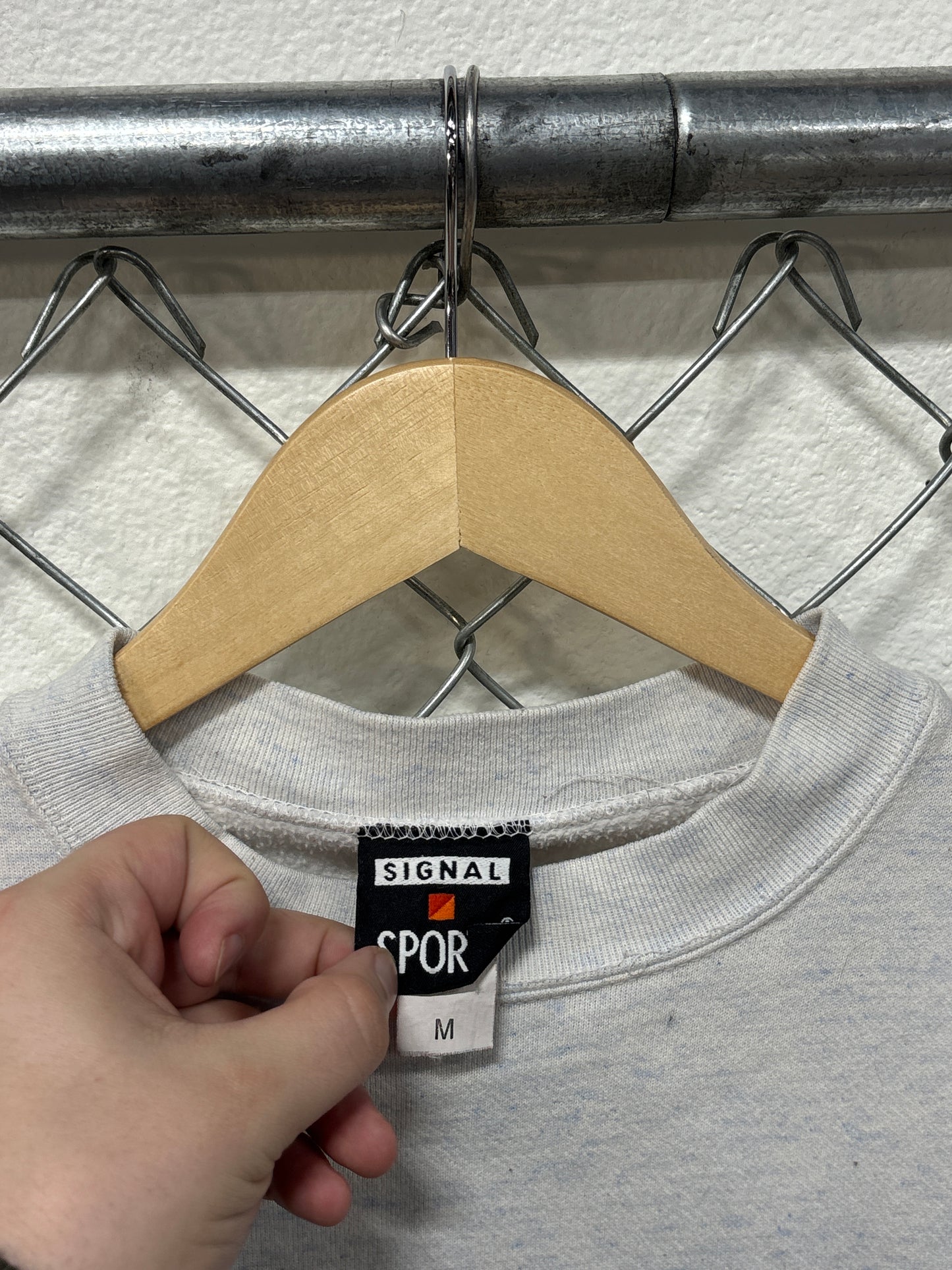 Vintage 90's Arctic Animals Double Sided Nature Sweater Size Medium