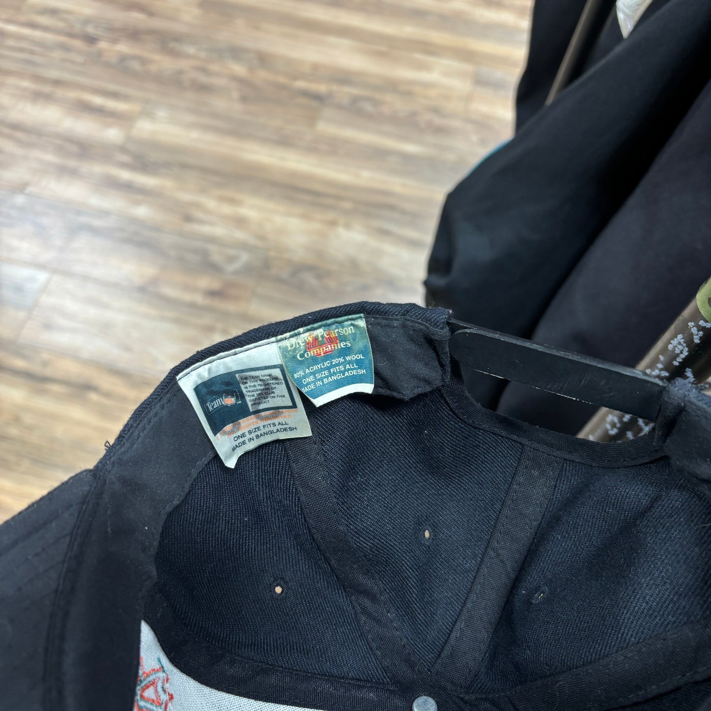 Vintage 90's Drew Pearson Miami Dolphins Old English Script Snapback