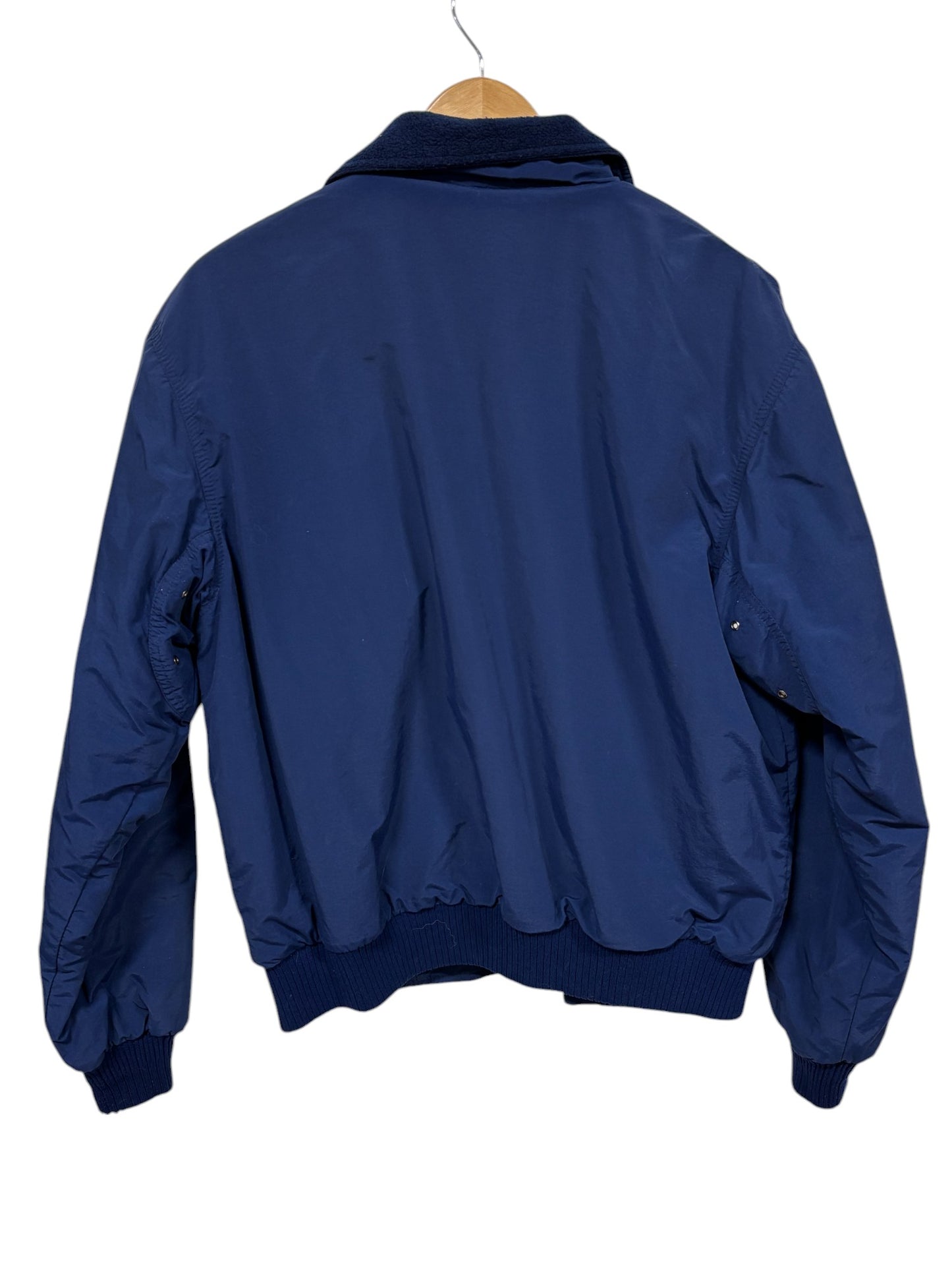 Vintage Eddie Bauer Fleece Lined Shell Jacked Made USA Size Medium