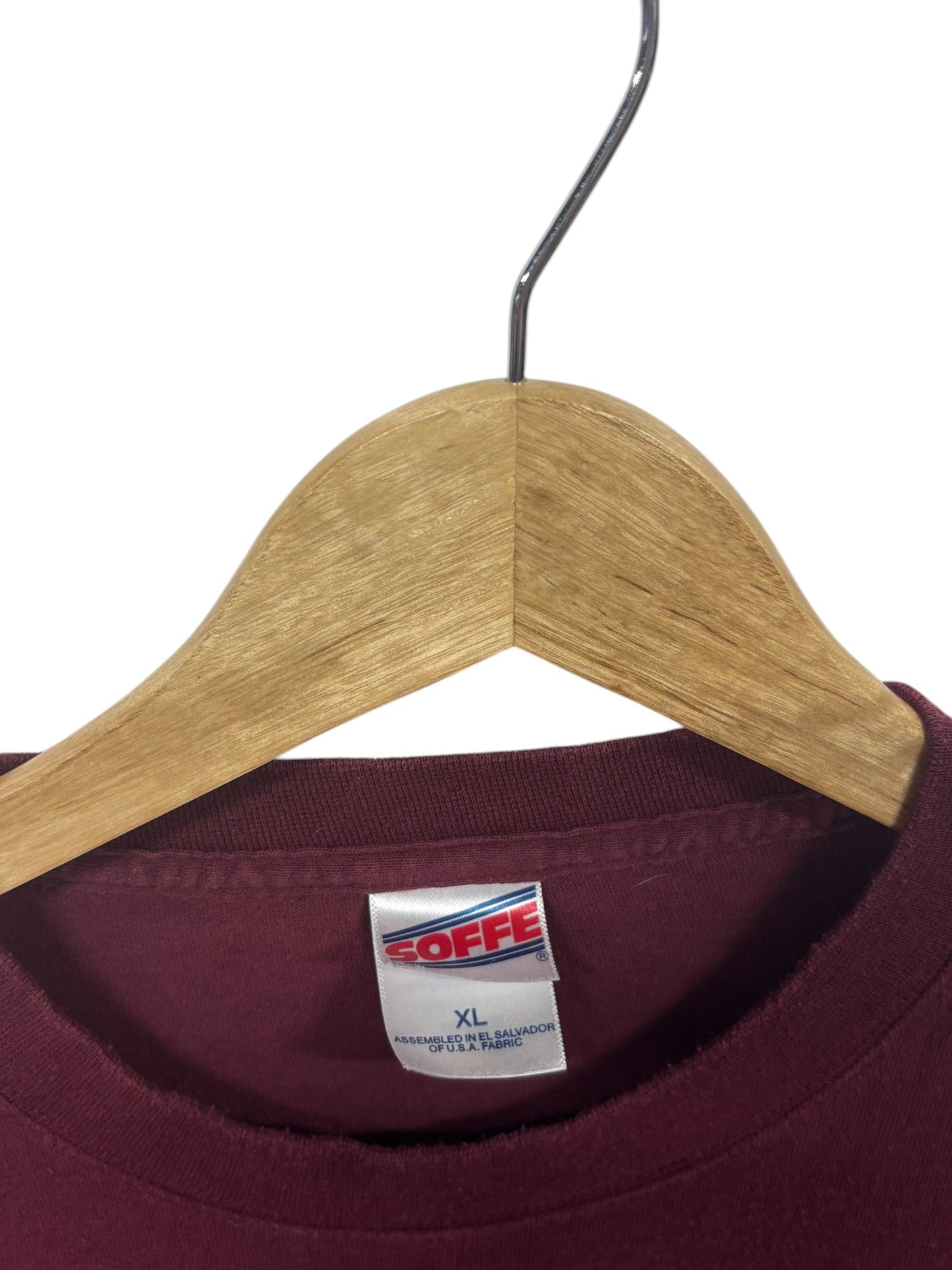 Vintage University of Montana Grizzlies Bear Paw Logo Tee Size XL