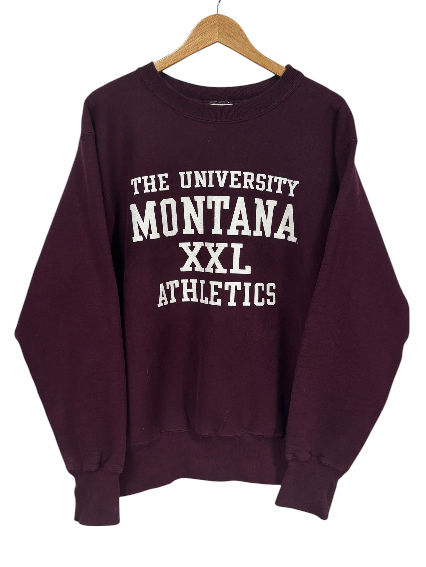 Vintage 90's University of Montana Athletics Crewneck Sweater Size Large