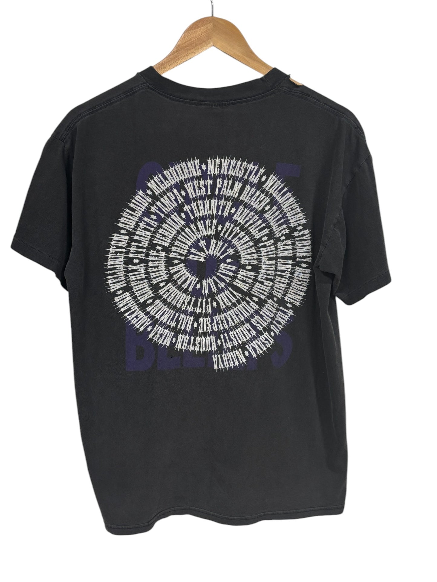 Vintage 1994 Slayer Circle of Beliefs Brockum Tag Metal Band Tee Size Large