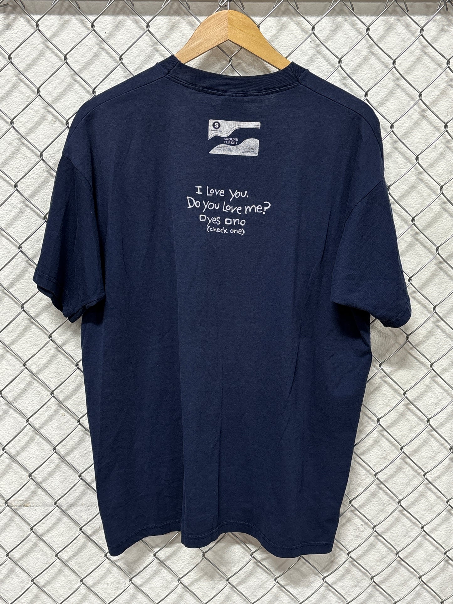 Vintage Do You Love Me Check Yes Graphic Tee Size XL