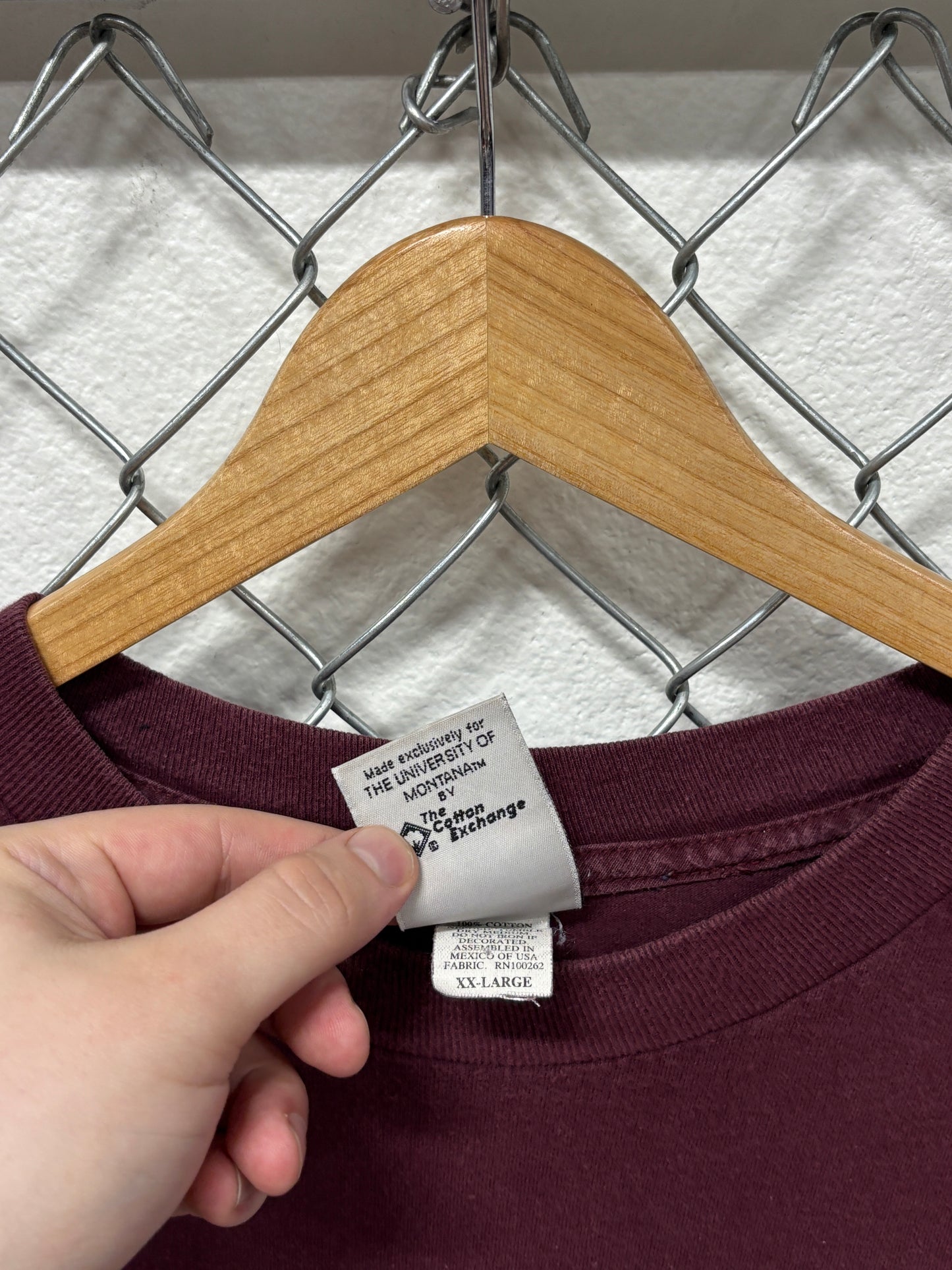 Vintage University of Montana Grizzlies Graphic Tee Size XXL