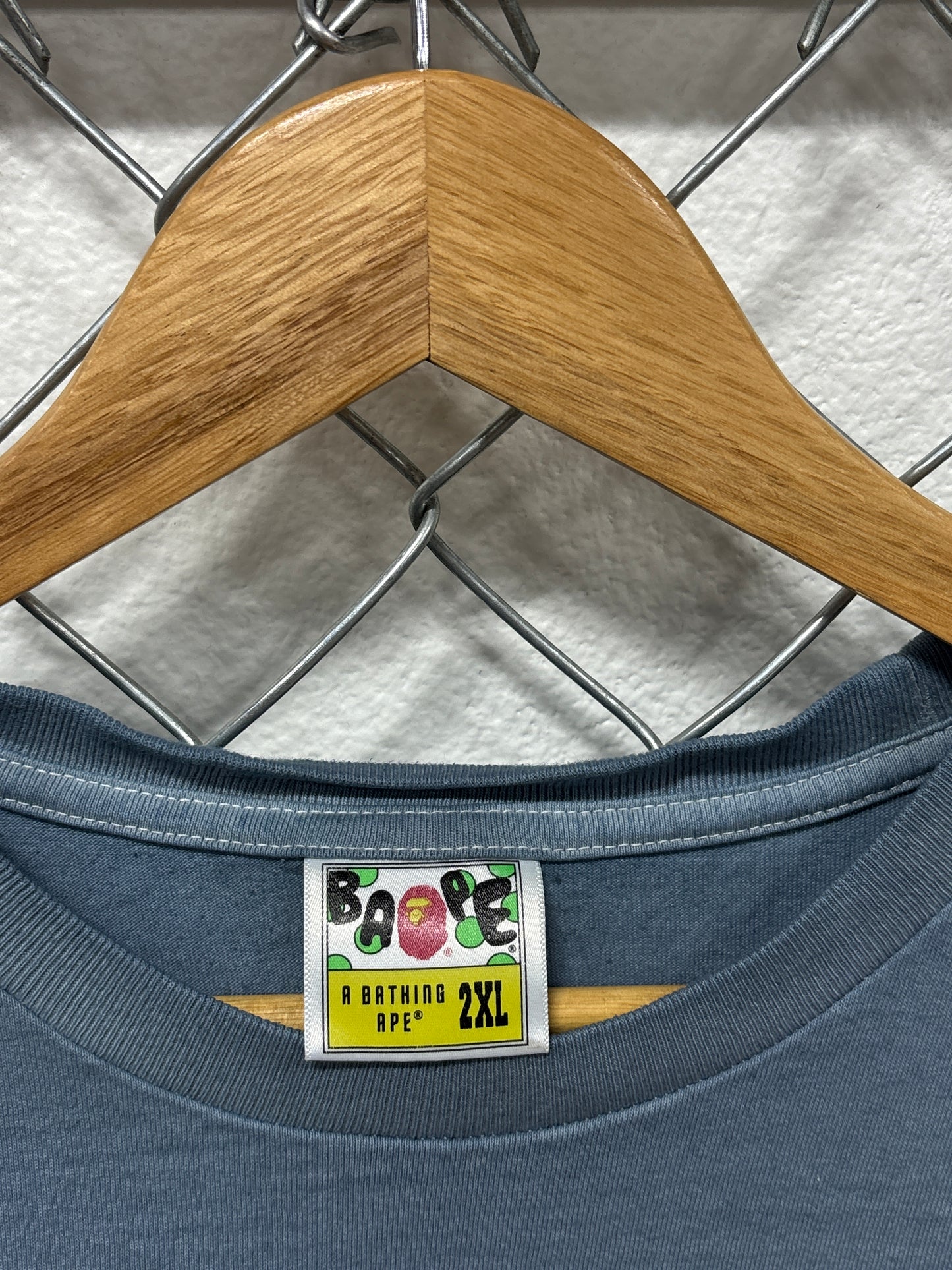 Bape A Bathing Ape Hand Dyed Box Logo Tee Size XXL