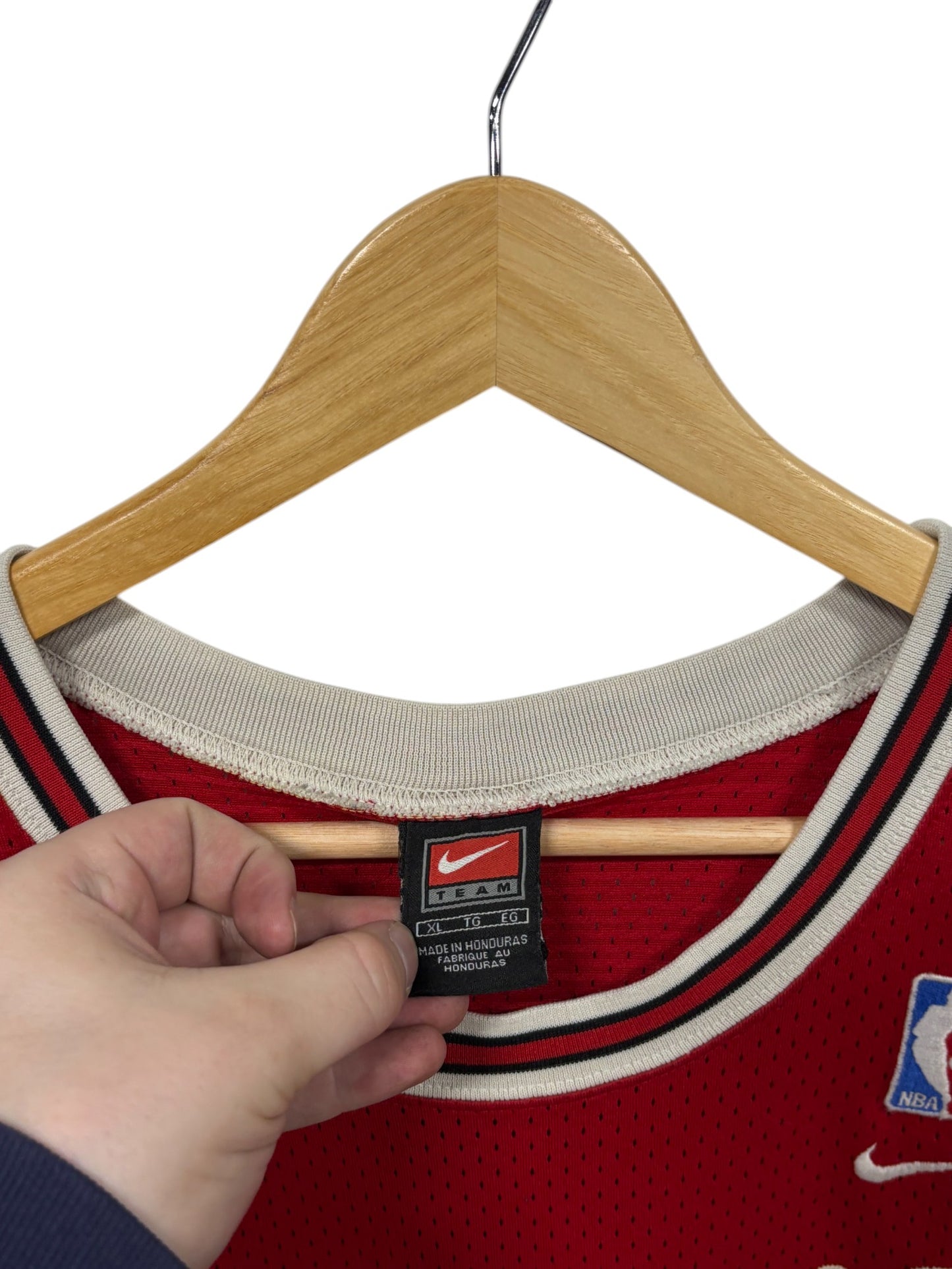 Vintage Chicago Bulls Michael Jordan Faded Nike Jersey Size XL