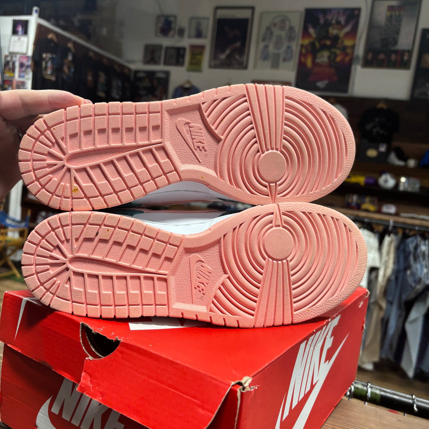 Nike Dunk Low 'Teal Snakeskin' Size 11.5