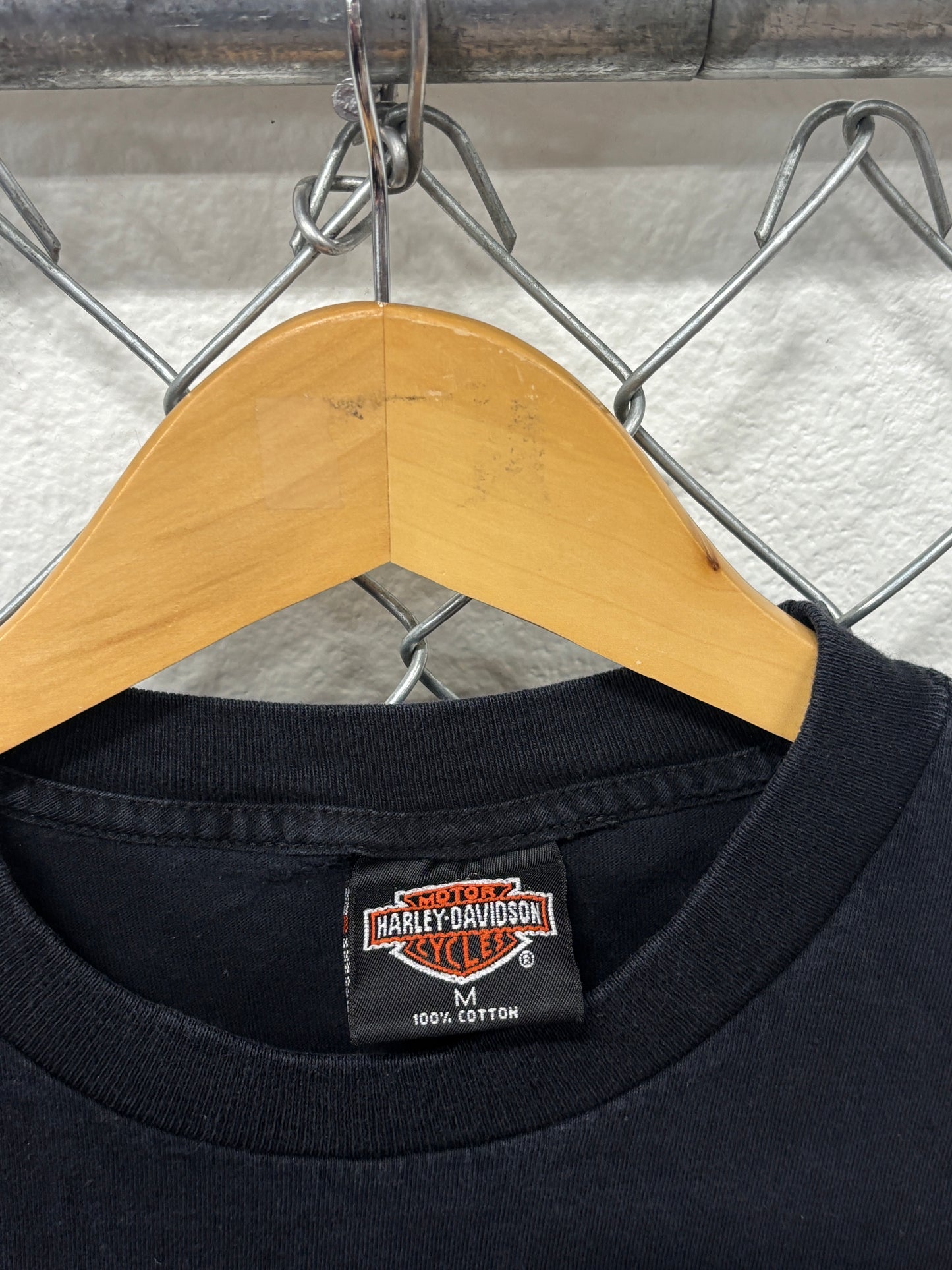 Vintage Harley Davidson Island Fever Hawaii Biker Graphic Tee Size Medium