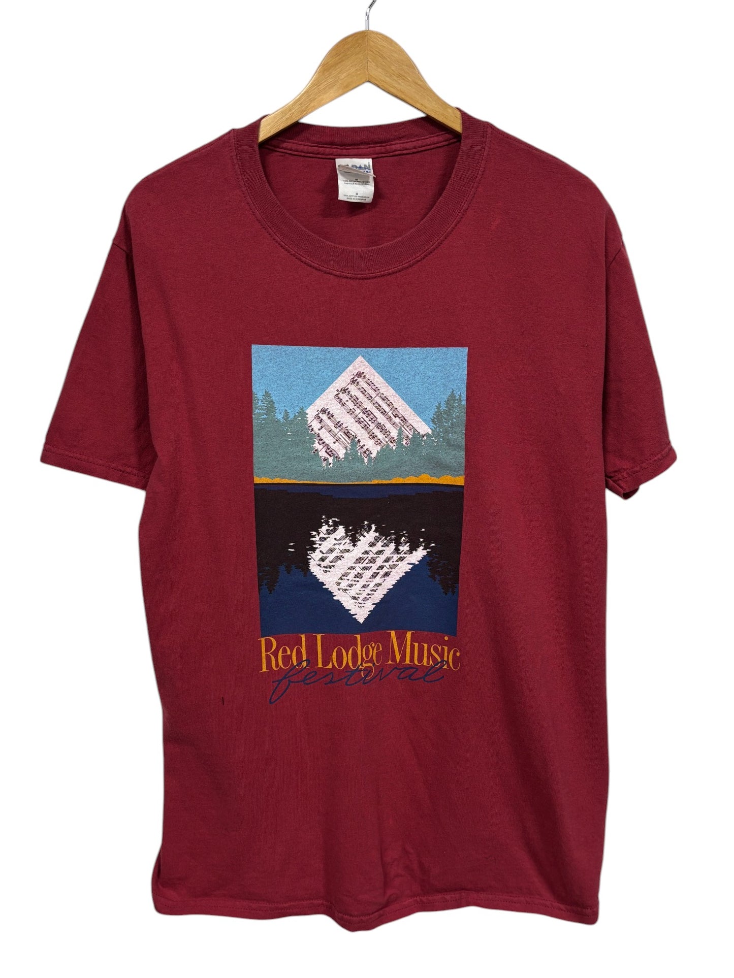 Vintage Red Lodge Music Festival Montana Graphic Tee Size Medium