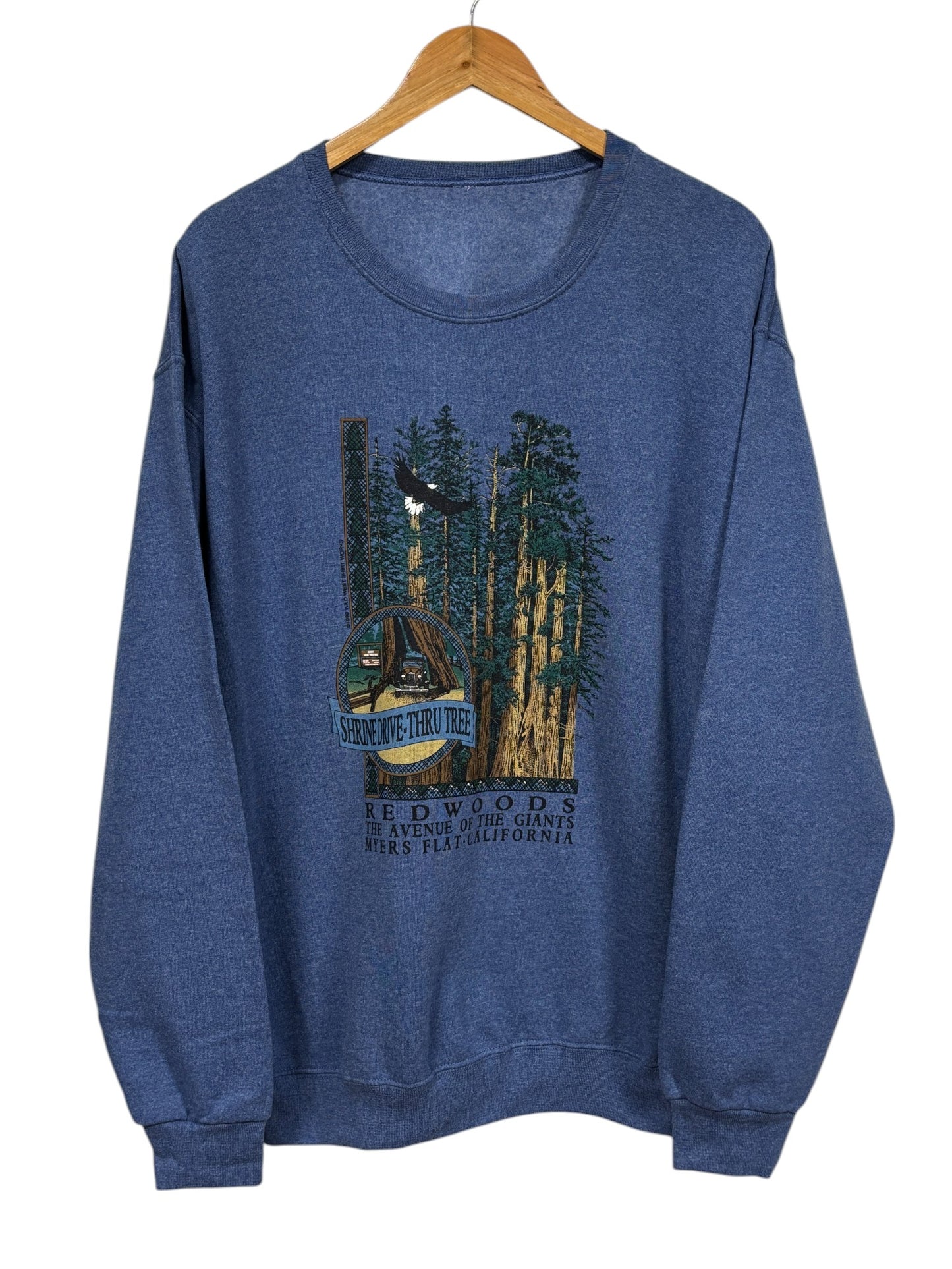 Vintage 90's Redwoods National Park California Graphic Sweater Size XXL