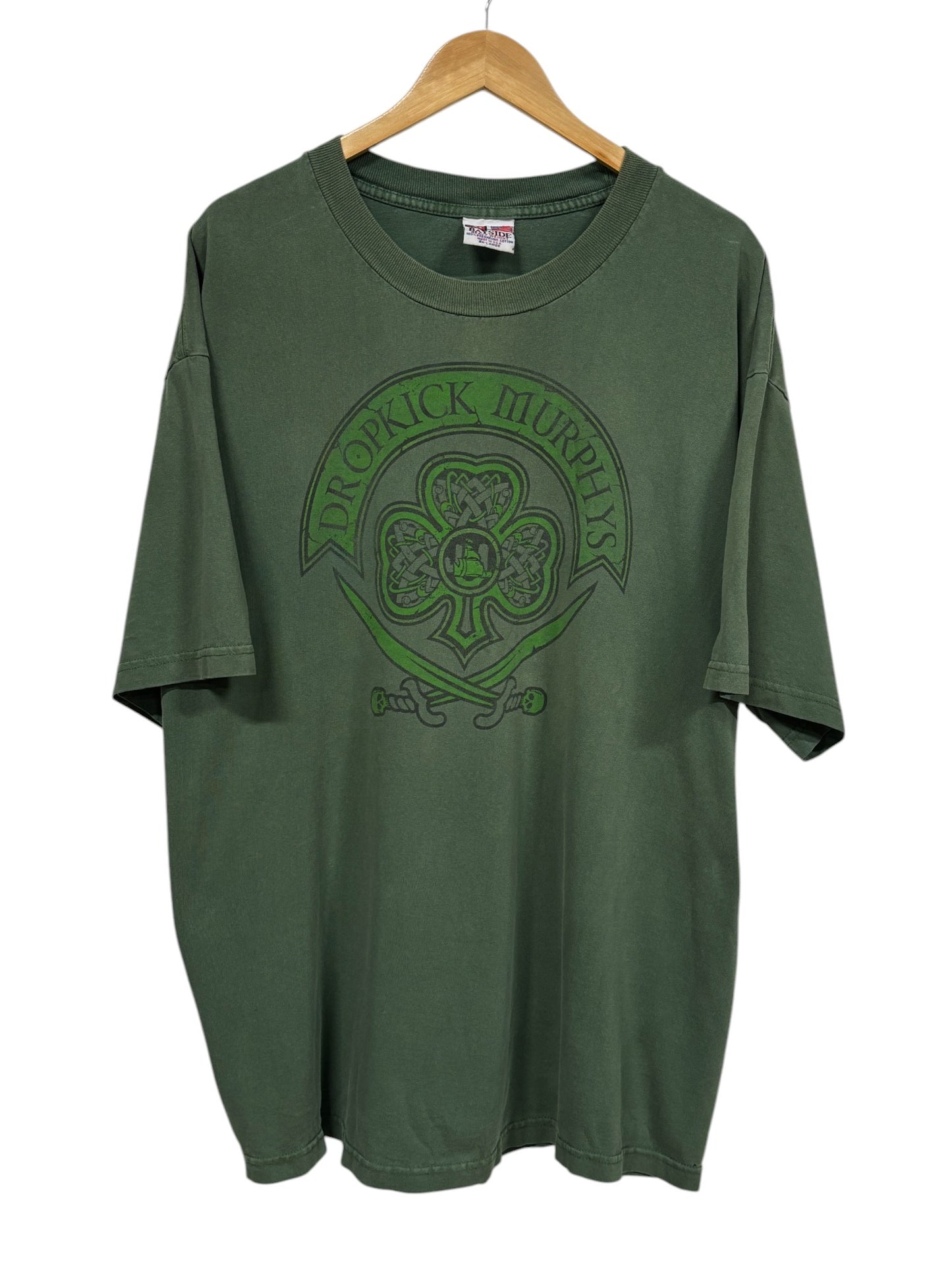Dropkick Murphys Clover Band Logo Tour Graphic Tee Size XXL