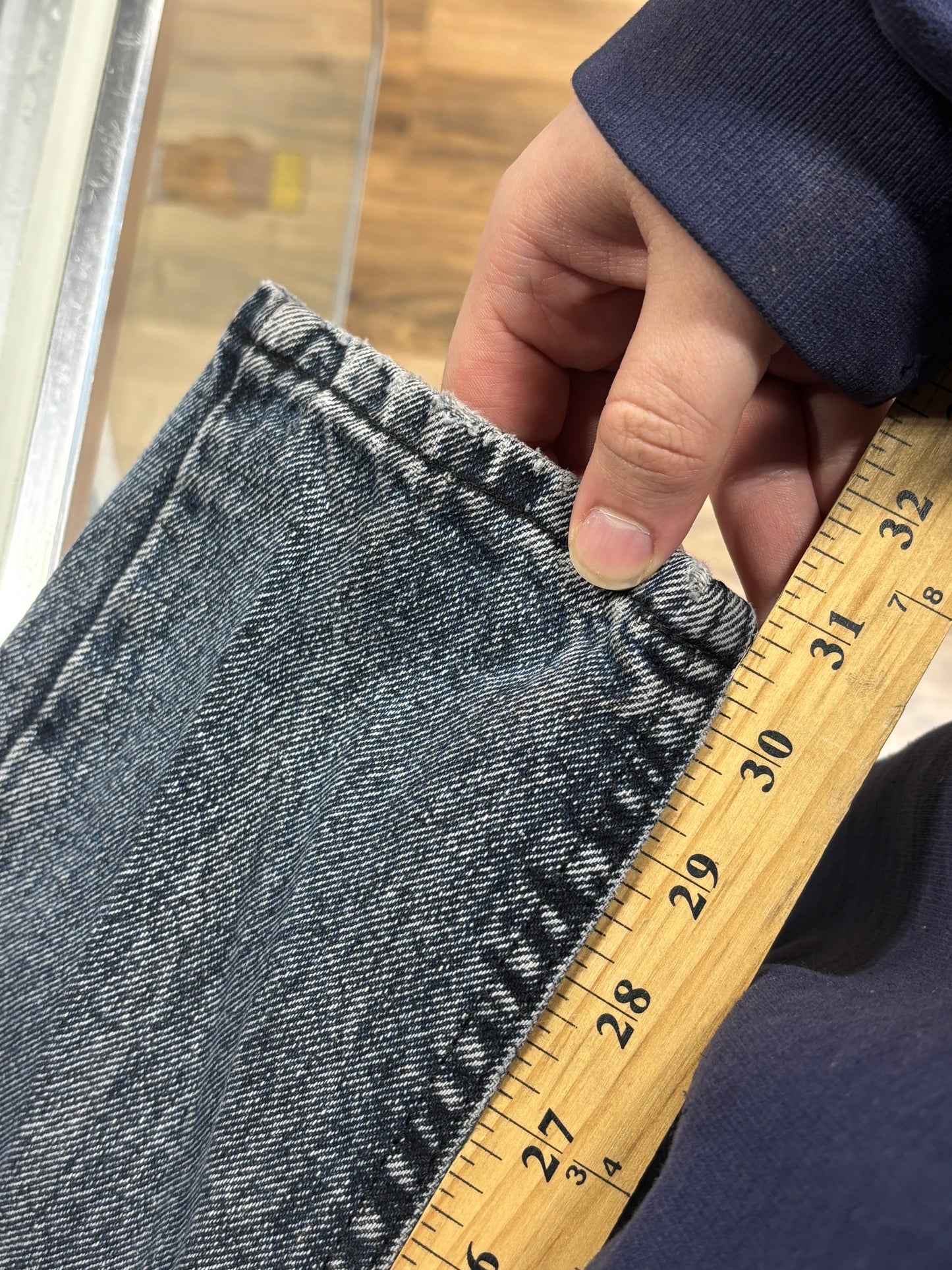 Vintage 90's Lee Riders Dark Wash Western Women's Jeans Size 25x31