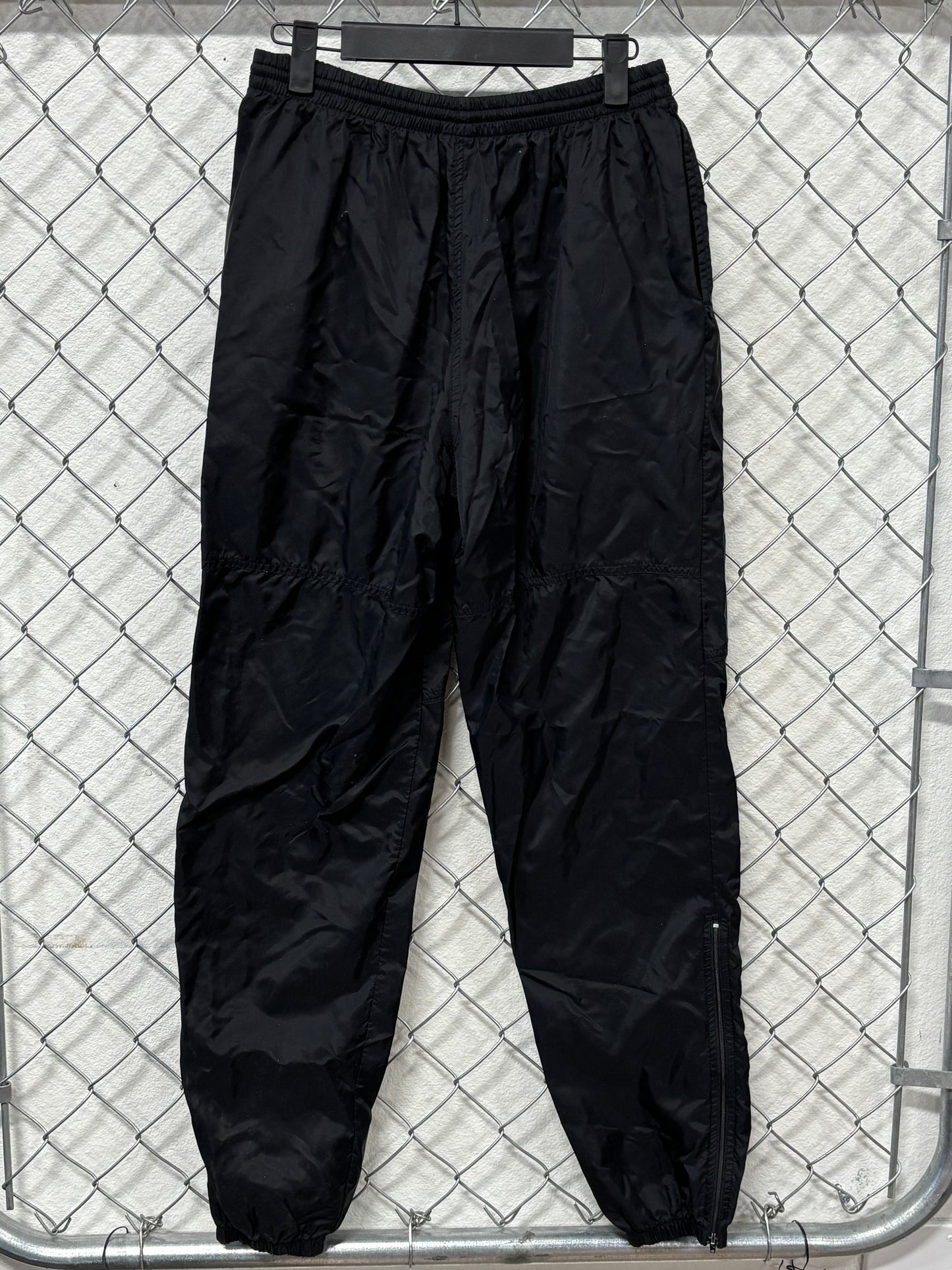 Vintage 90's Nike Silver Tag Nylon Warm Up Pants Size Medium