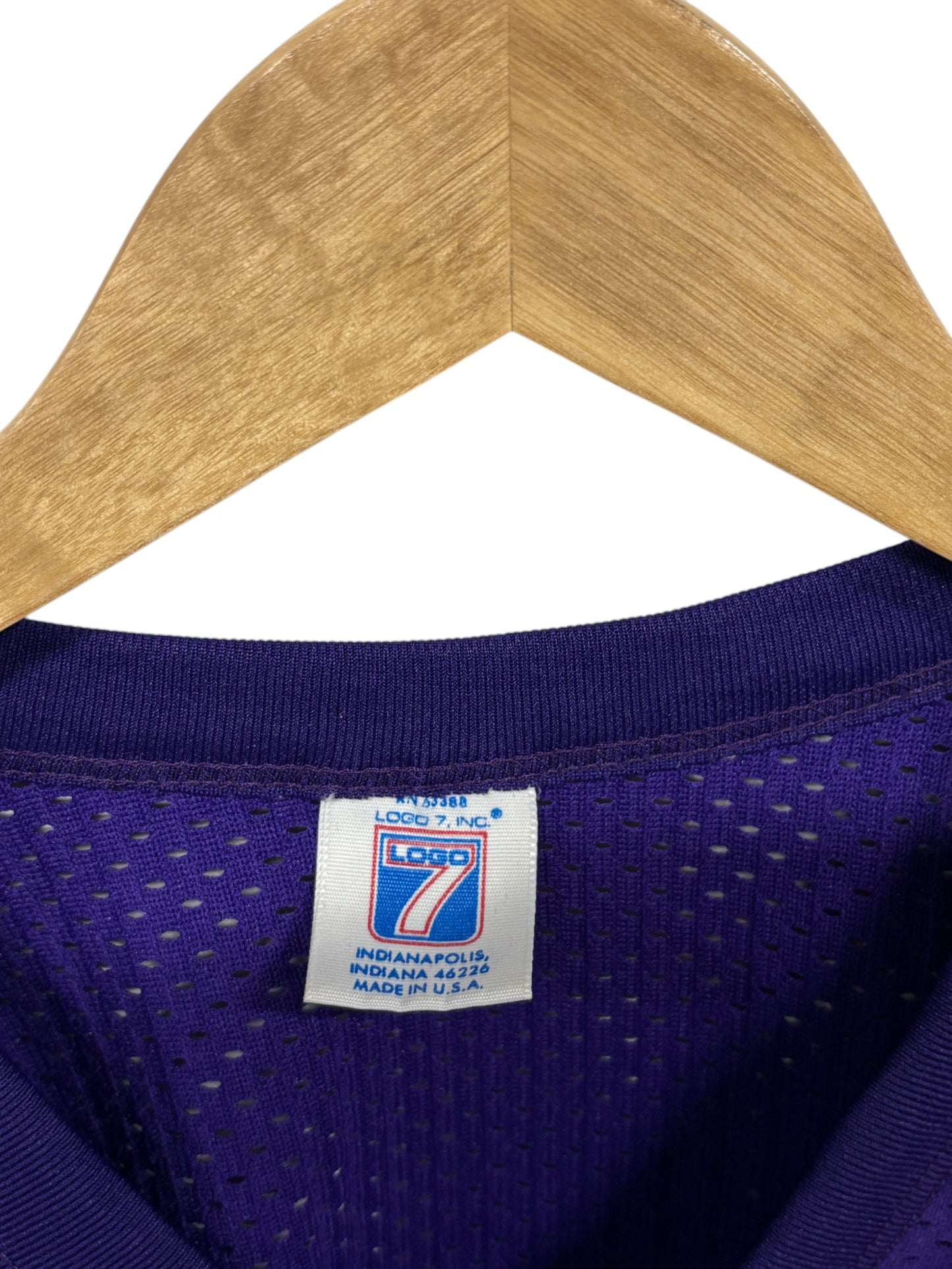 Vintage Logo 7 Minnesota Vikings #9 Football NFL Jersey Size XL