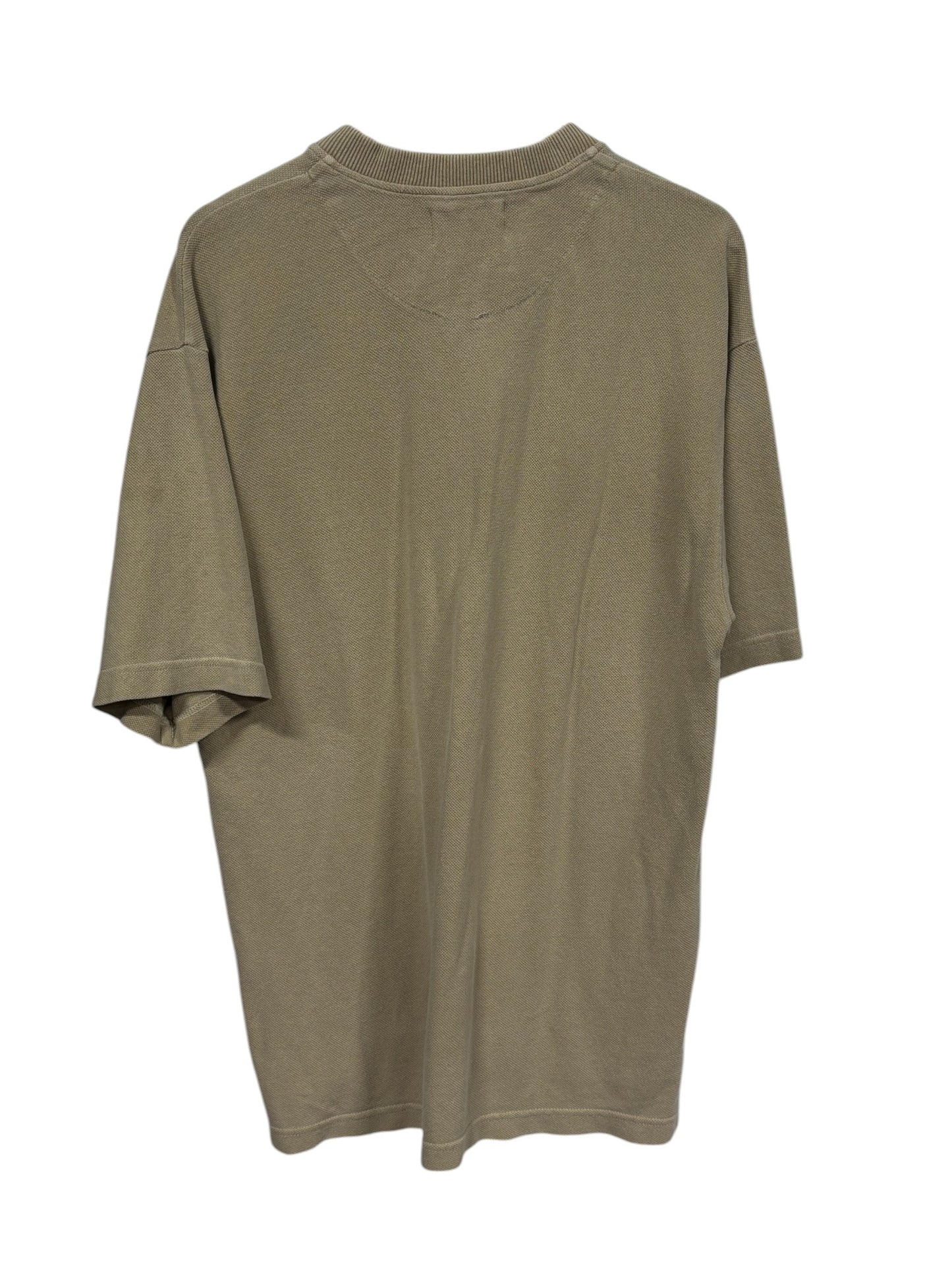 Vintage 90's Rocke Gear Classic Logo Henley Tee Size Large