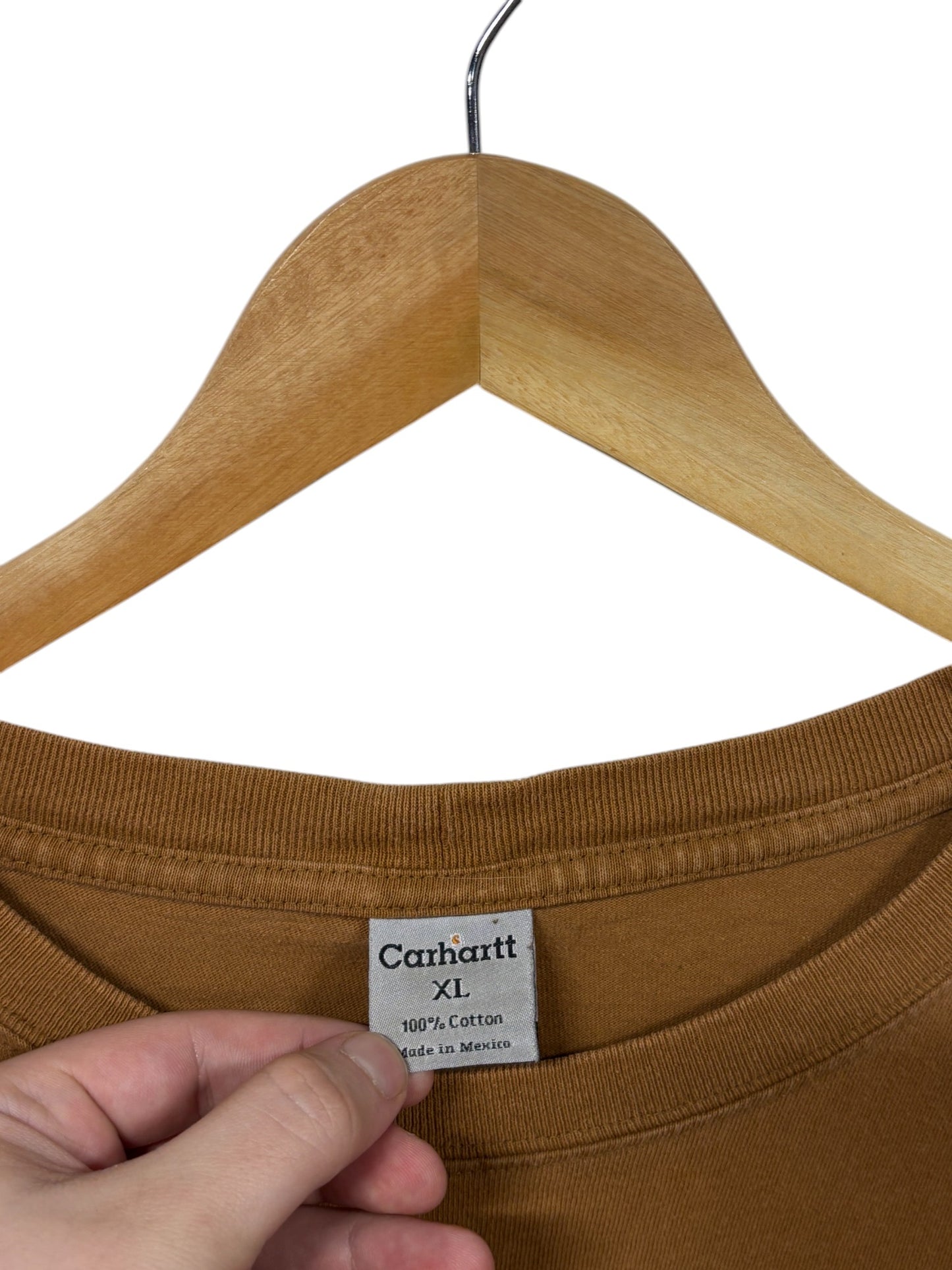 Vintage 00's Carhartt Hard Work Since 1889 Graphic Tee Size XL