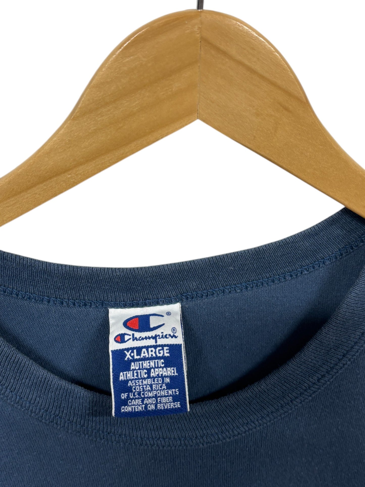 Vintage 00's Champion Classic Logo Tee Size XL