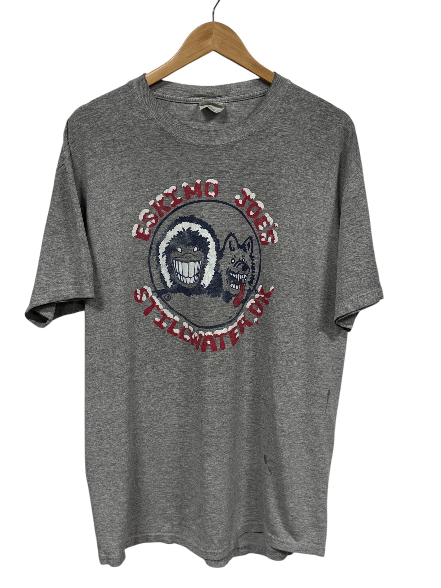 Vintage Eskimo Joe's Stillwater Oklahoma Graphic Tee Size Large