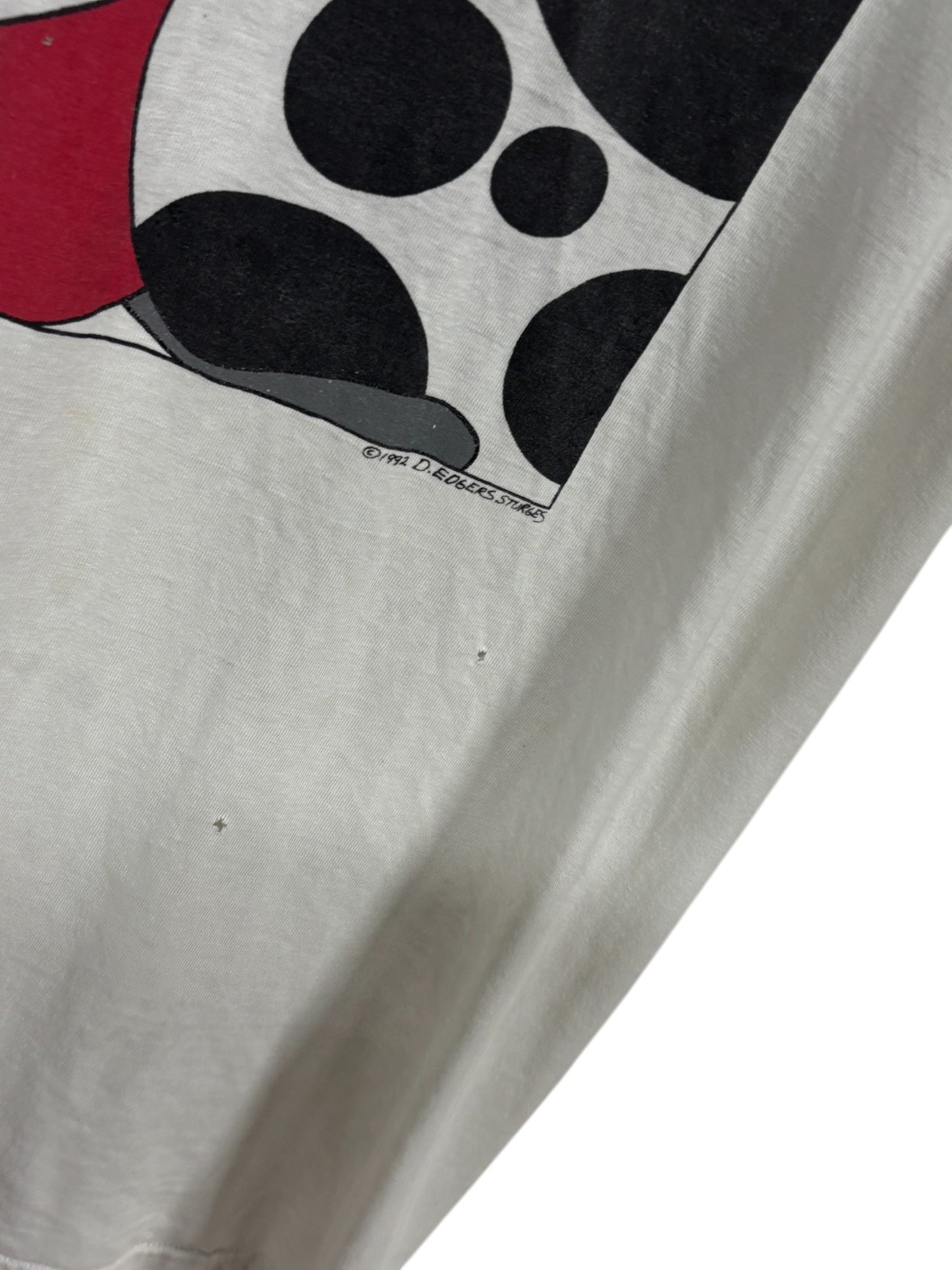 Vintage 90's Dalmatian Dog Cartoon Graphic Tee Size XXL