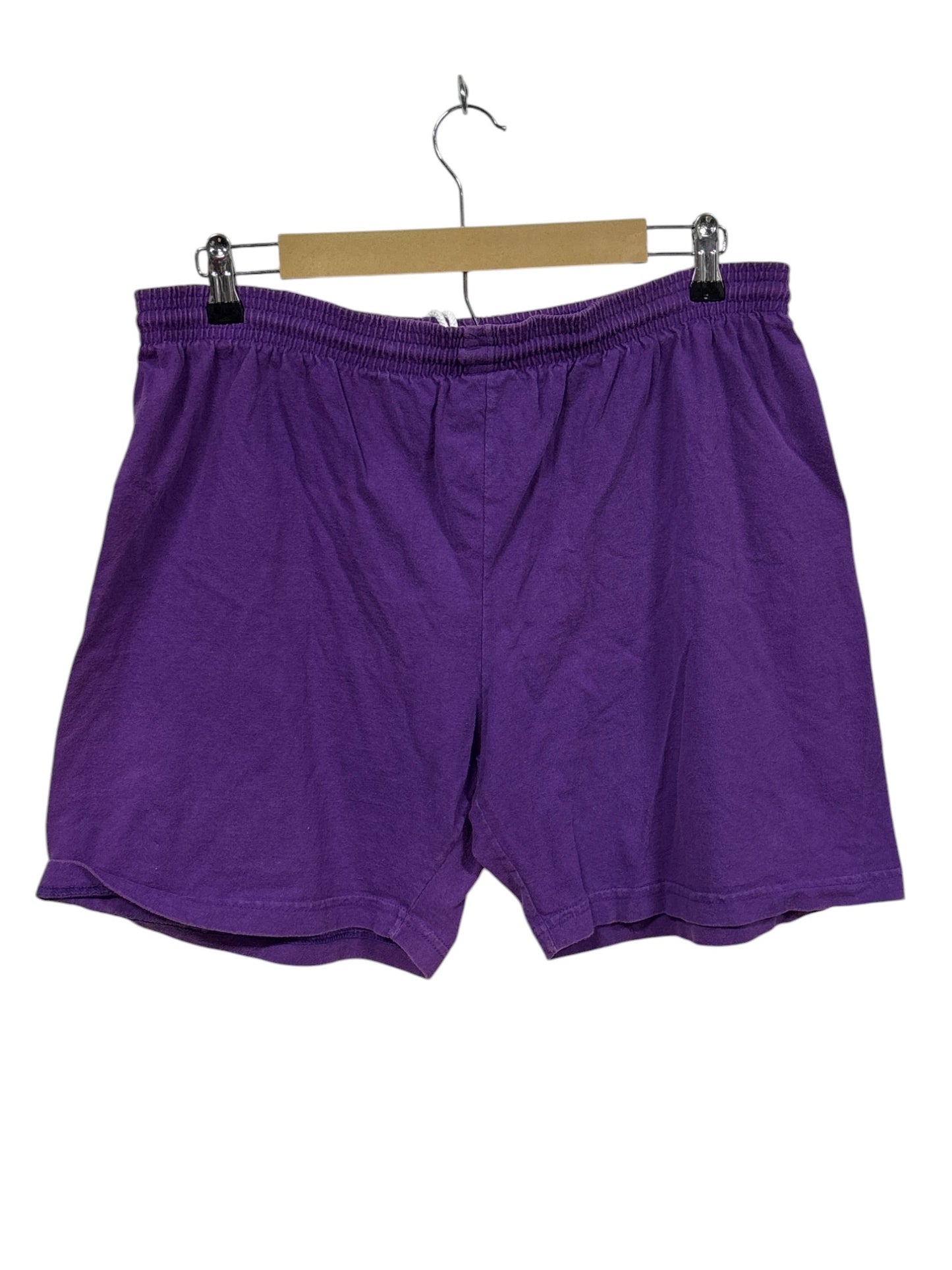 Vintage Minnesota Vikings Purple Sweat Shorts Size XL (36-38)