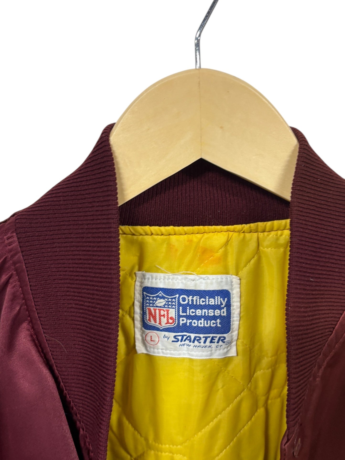 Vintage 90's Washington Redskins Starter Satin Jacket Size Medium