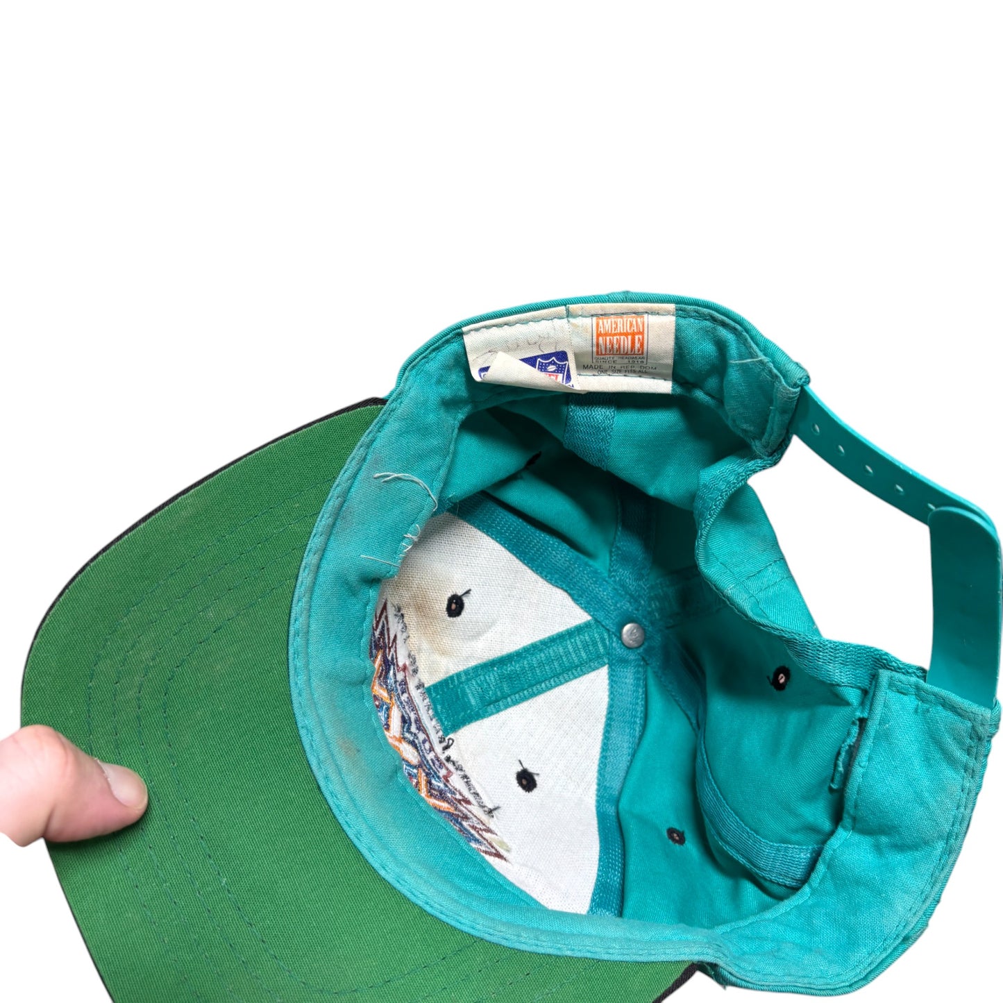 Vintage 1996 Super Bowl 30 Snapback Hat