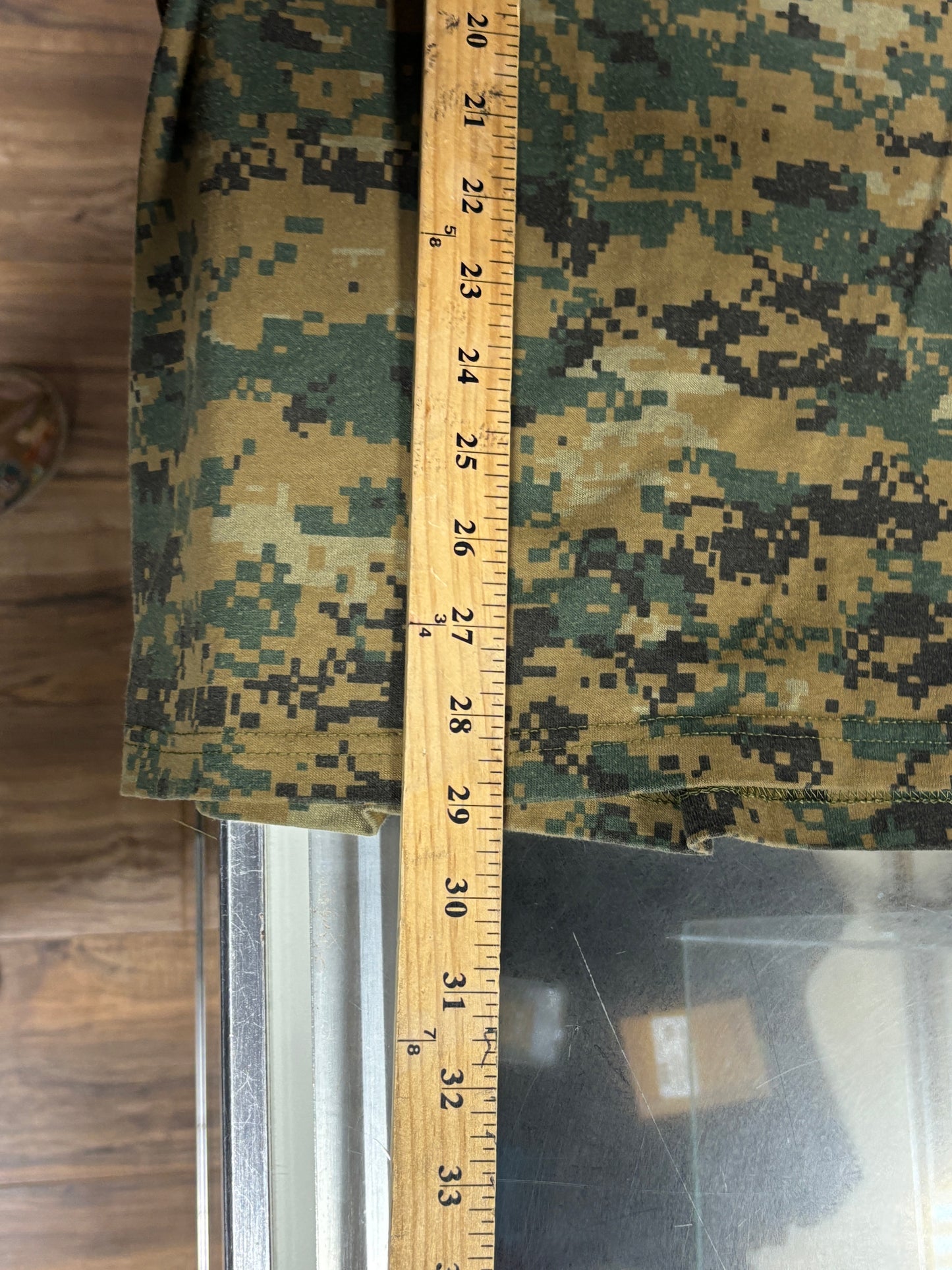 Vintage 90's Military Digital Camo Tee Size Medium