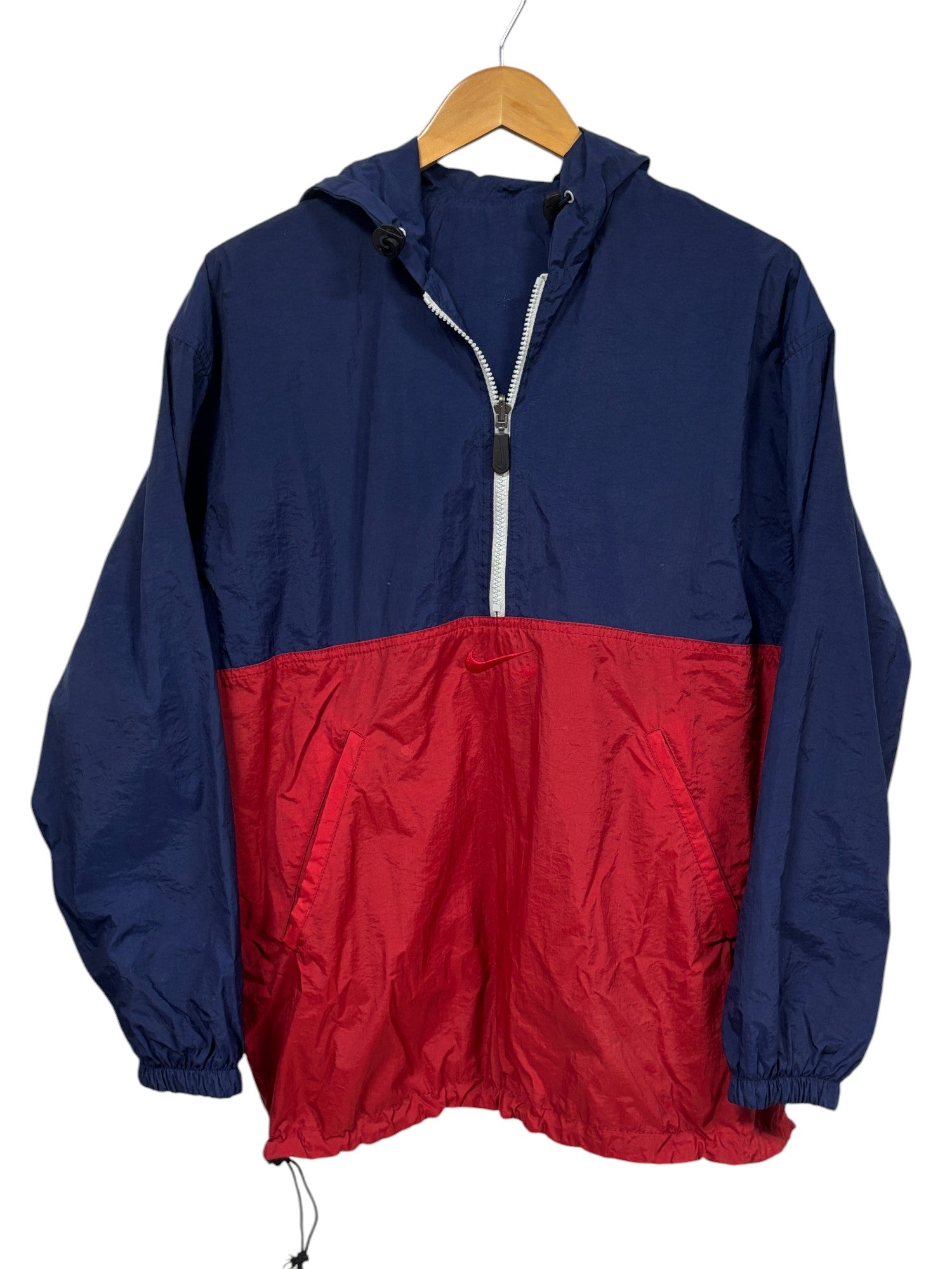Vintage 90's Nike Half Zip Anorak Windbreaker Size Medium – the