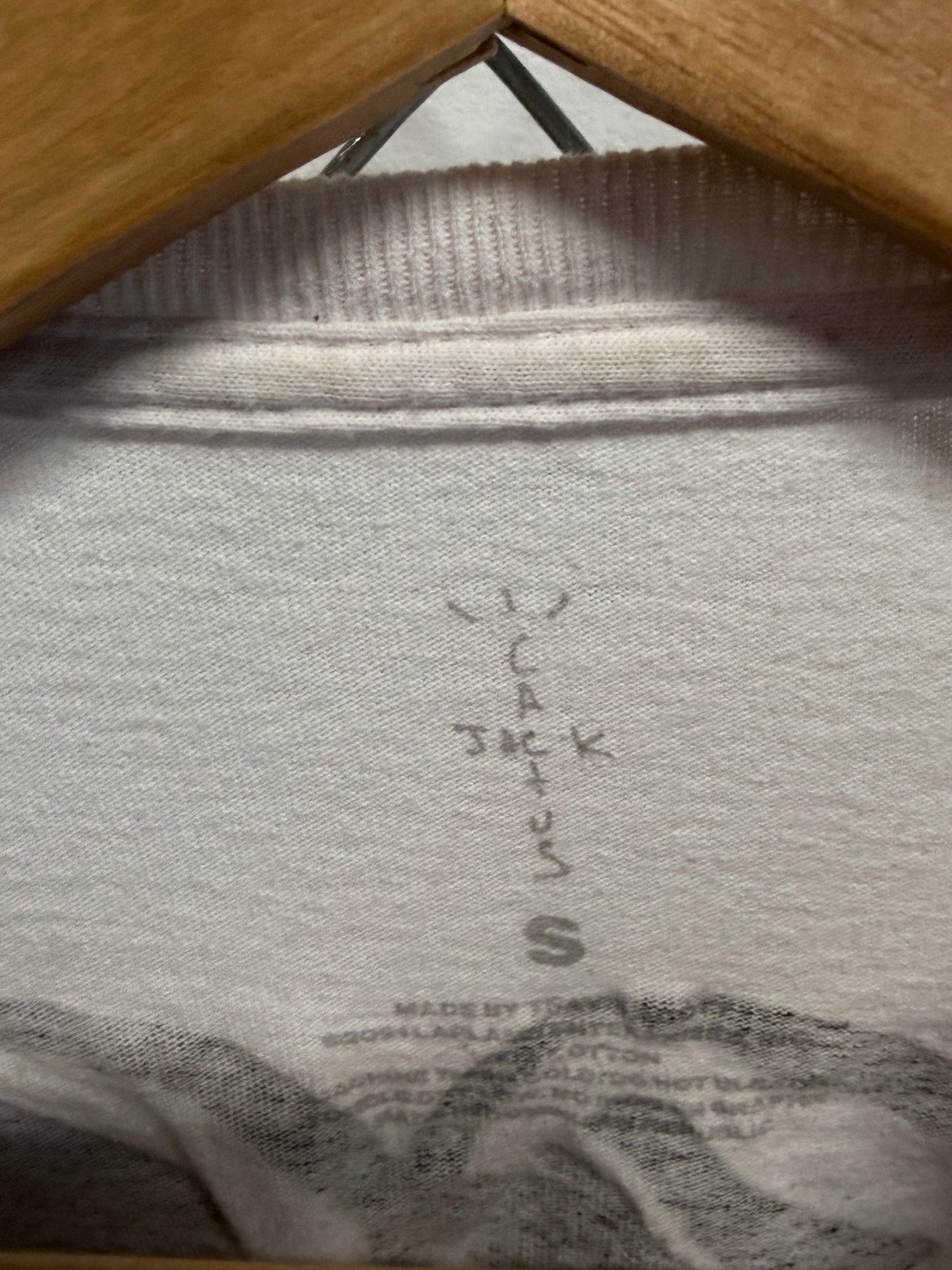 Travis Scott Cactus Jack Fragment Graphic Tee Size Small